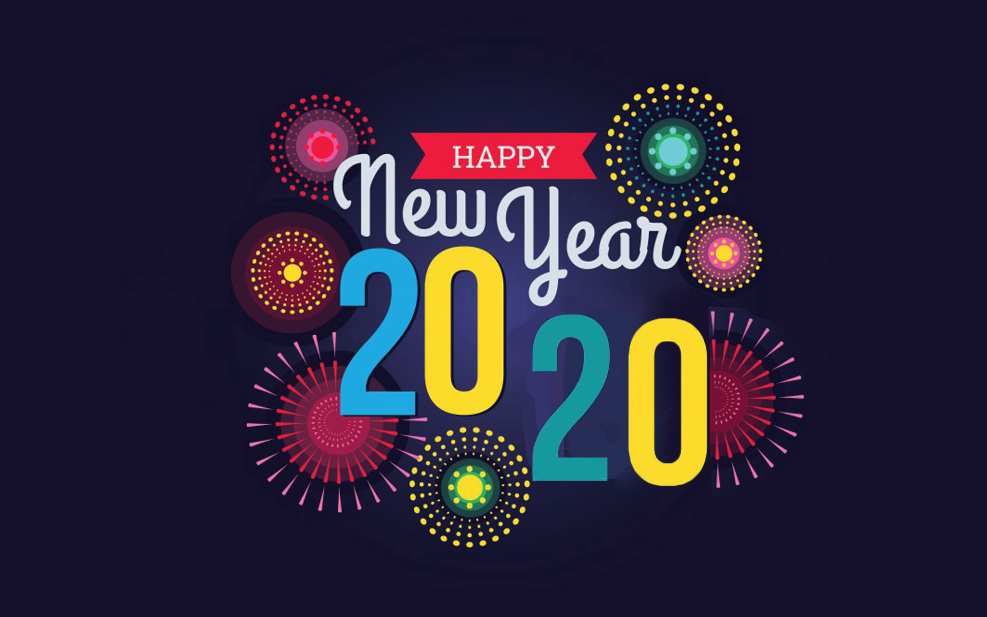1508320 Bild herunterladen feiertage, neujahr 2020, feuerwerk - Hintergrundbilder und Bildschirmschoner kostenlos