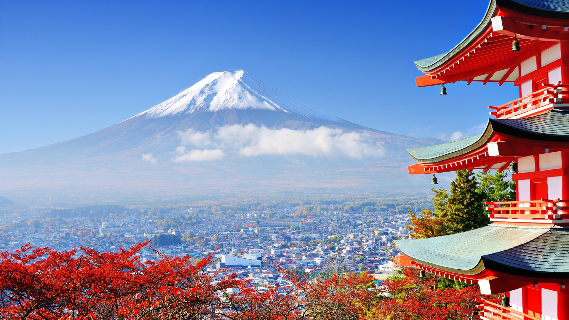 Скачать обои бесплатно Гора Фудзи, Япония, Вулканы, Земля/природа картинка на рабочий стол ПК