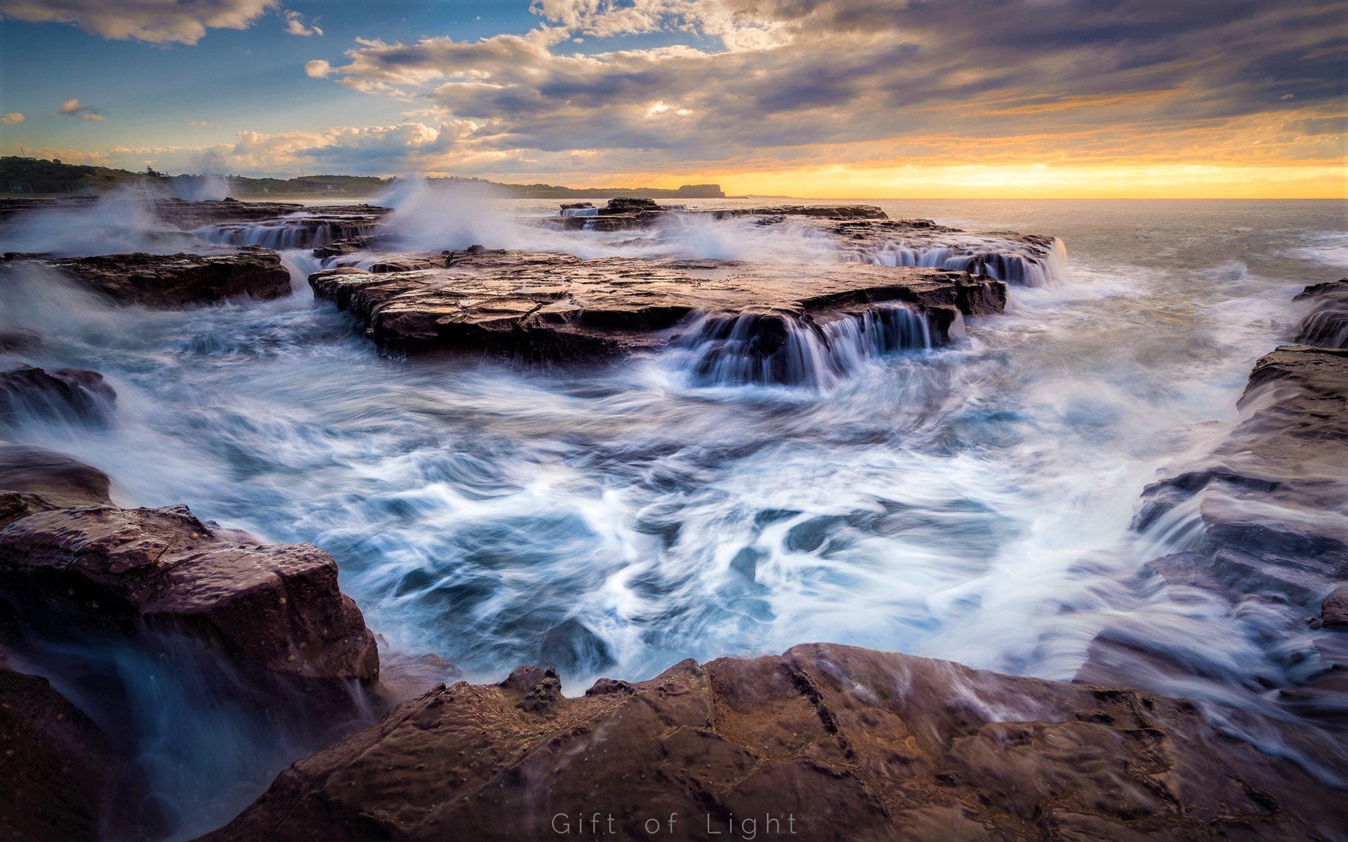 Descarga gratuita de fondo de pantalla para móvil de Mar, Horizonte, Océano, Atardecer, Tierra/naturaleza.