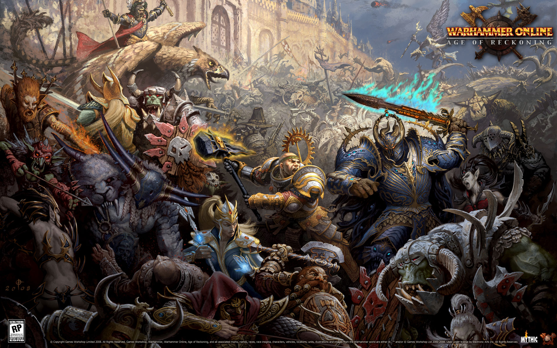 264261 descargar imagen videojuego, warhammer online: age of reckoning, martillo de guerra: fondos de pantalla y protectores de pantalla gratis