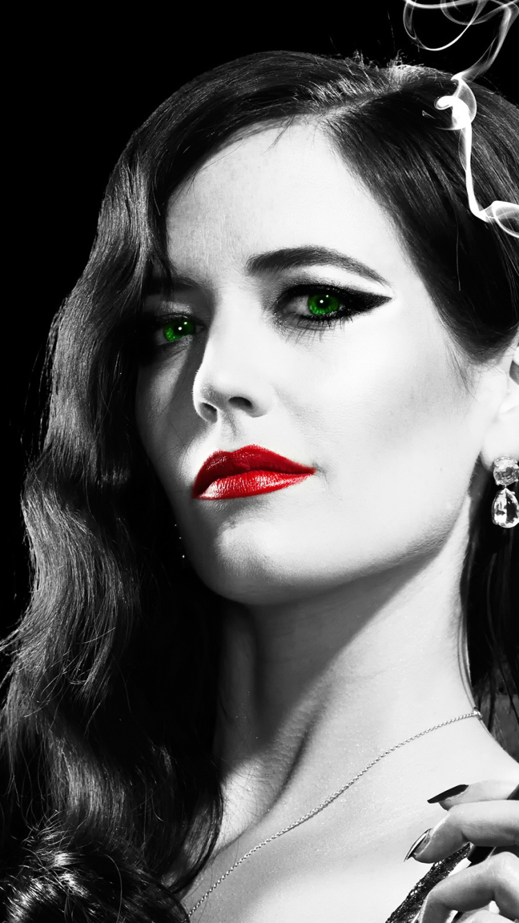 Download mobile wallpaper Eva Green, Movie, Sin City: A Dame To Kill For for free.