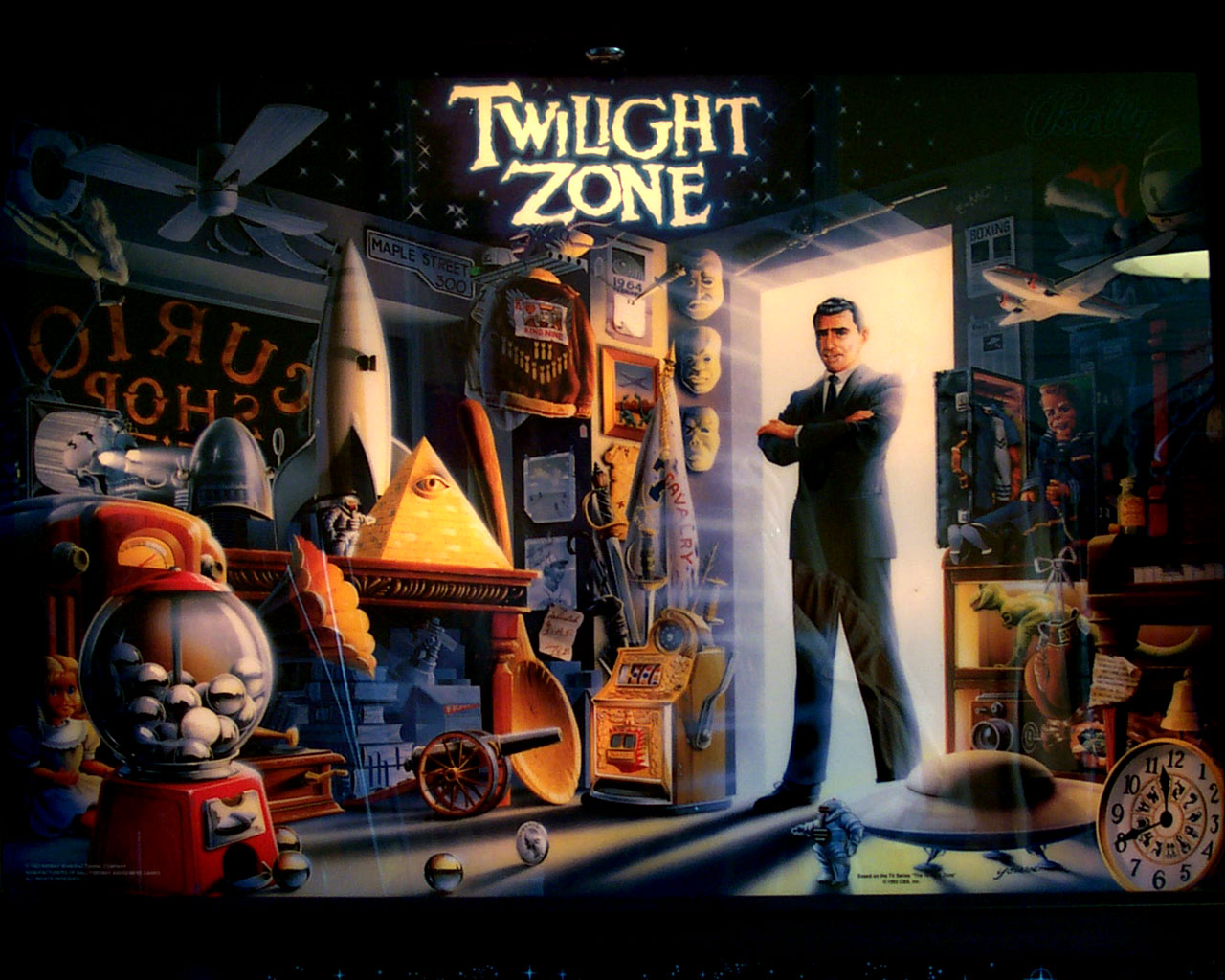 The Twilight Zone Vertical Background