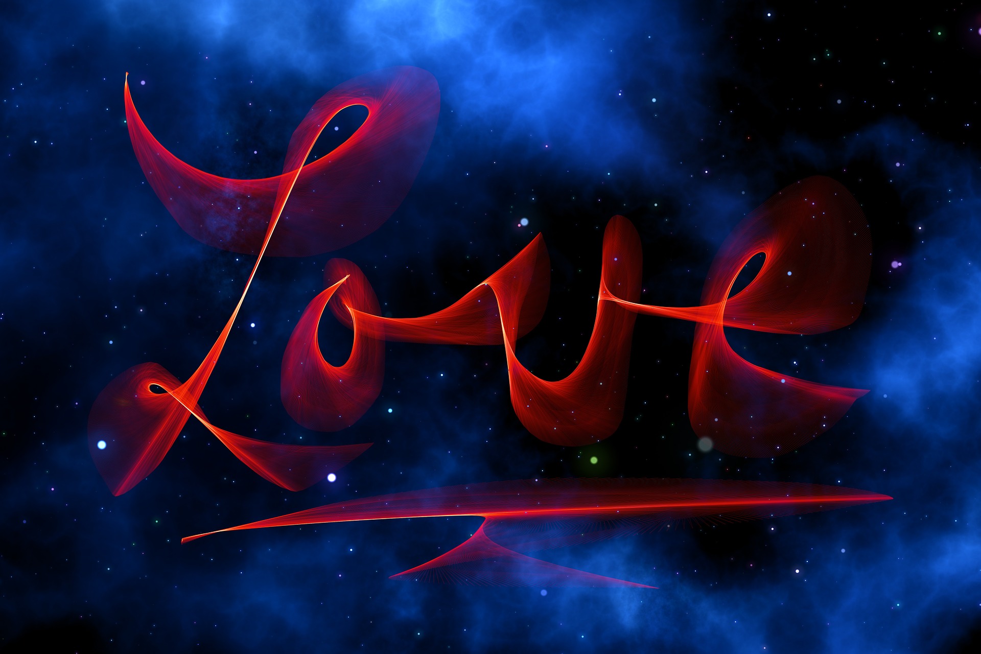 Free download wallpaper Love, Space, Artistic on your PC desktop