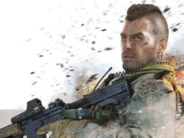Скачати мобільні шпалери Call Of Duty, Відеогра, Call Of Duty 4: Modern Warfare безкоштовно.