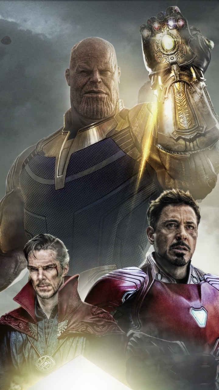 Download mobile wallpaper Iron Man, Movie, The Avengers, Doctor Strange, Thanos, Avengers: Infinity War for free.