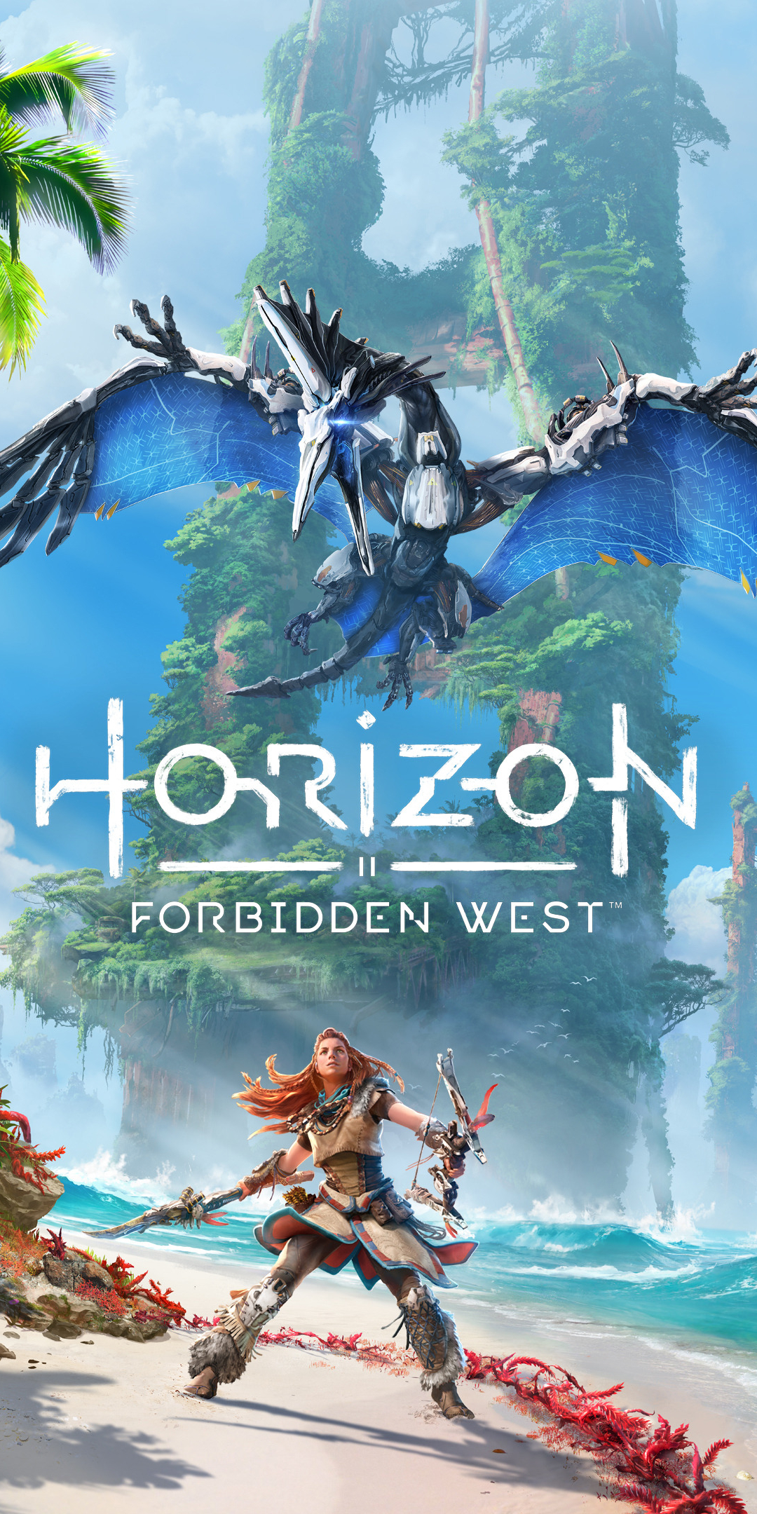 Handy-Wallpaper Computerspiele, Aloy (Horizon Serie), Horizon Forbidden West kostenlos herunterladen.