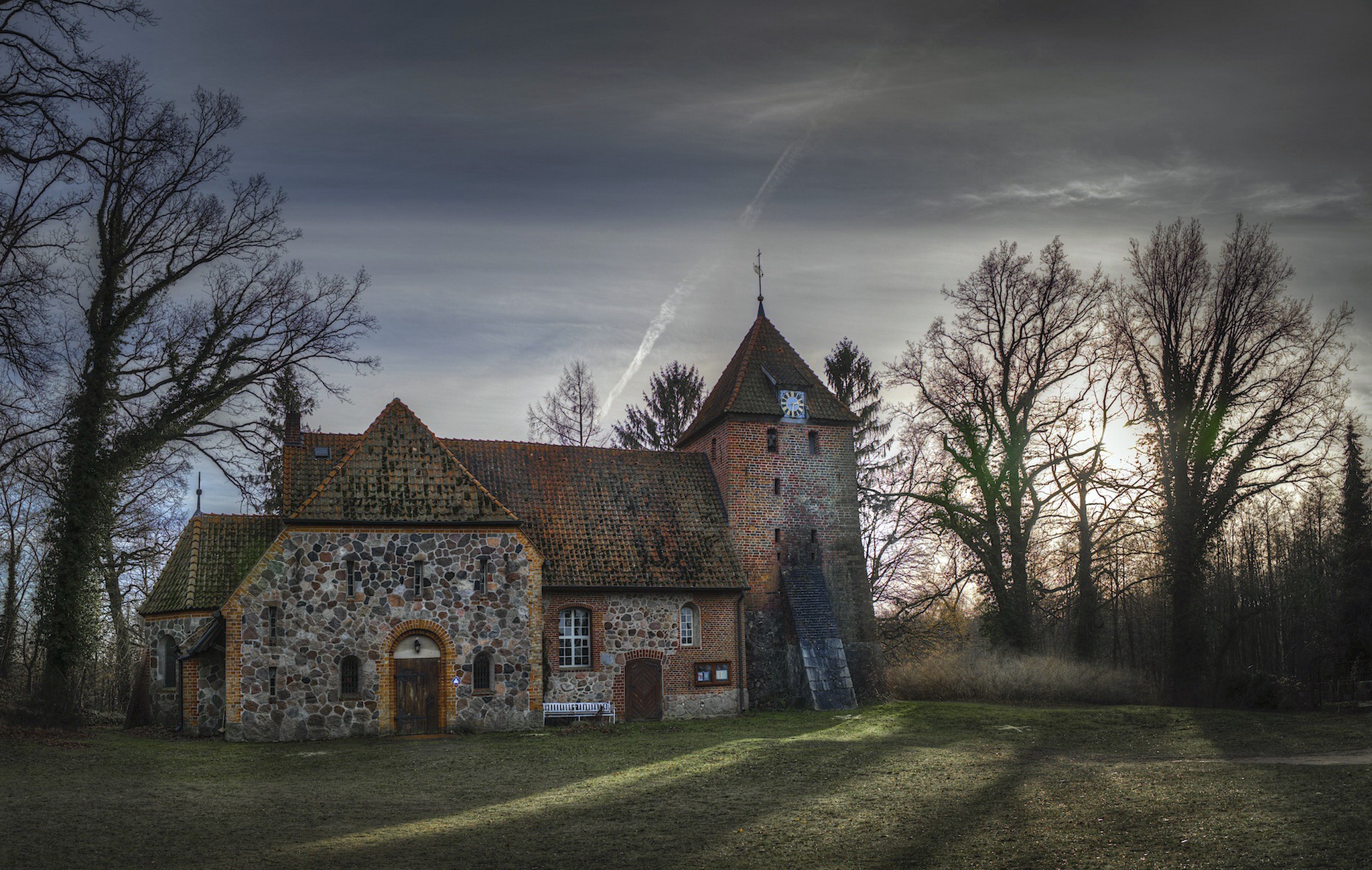 Download mobile wallpaper Nature, Church, Germany, Churches, Religious for free.