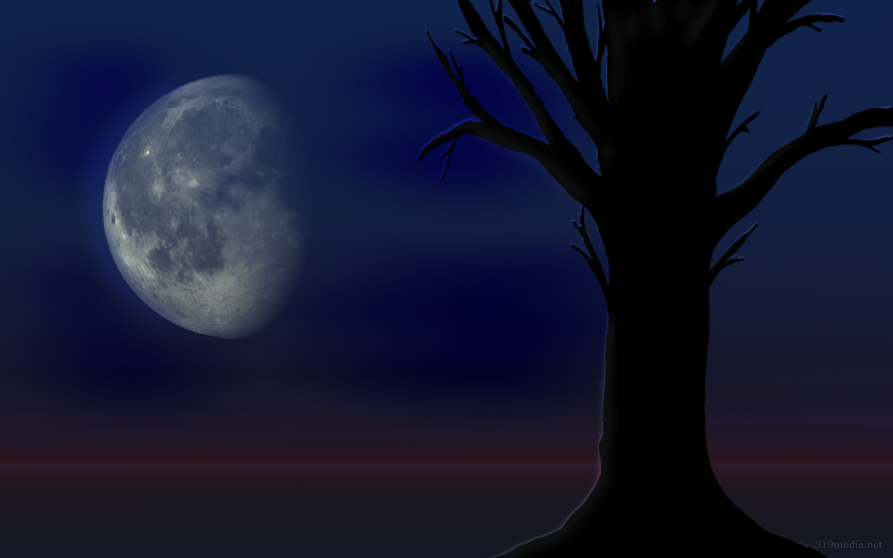Download mobile wallpaper Sadness, Trees, Tree, Earth, Dark for free.