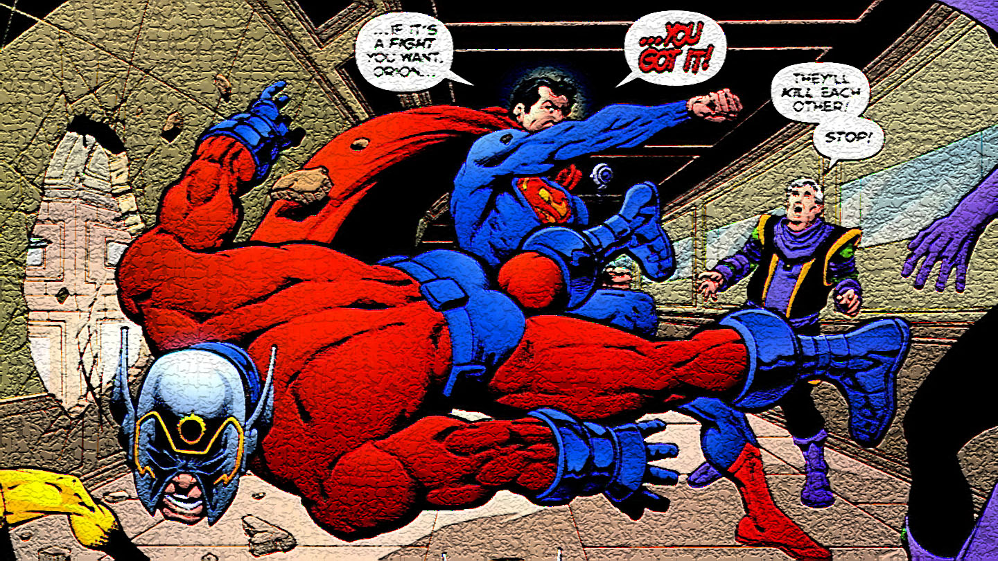 comics, orion, orion (comics), superman