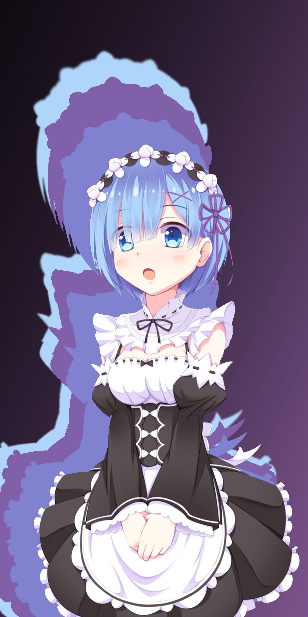 Handy-Wallpaper Animes, Re:zero Das Leben In Einer Anderen Welt Beginnen, Rem (Re: Null) kostenlos herunterladen.