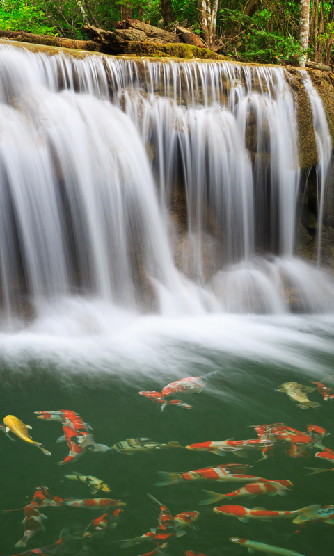 Baixar papel de parede para celular de Cachoeiras, Terra/natureza, Cachoeira gratuito.