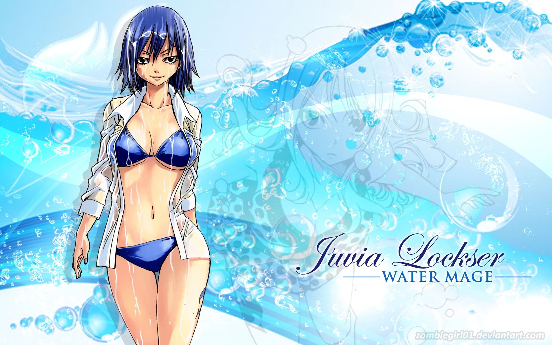 Laden Sie das Animes, Fairy Tail, Juvia Locker-Bild kostenlos auf Ihren PC-Desktop herunter