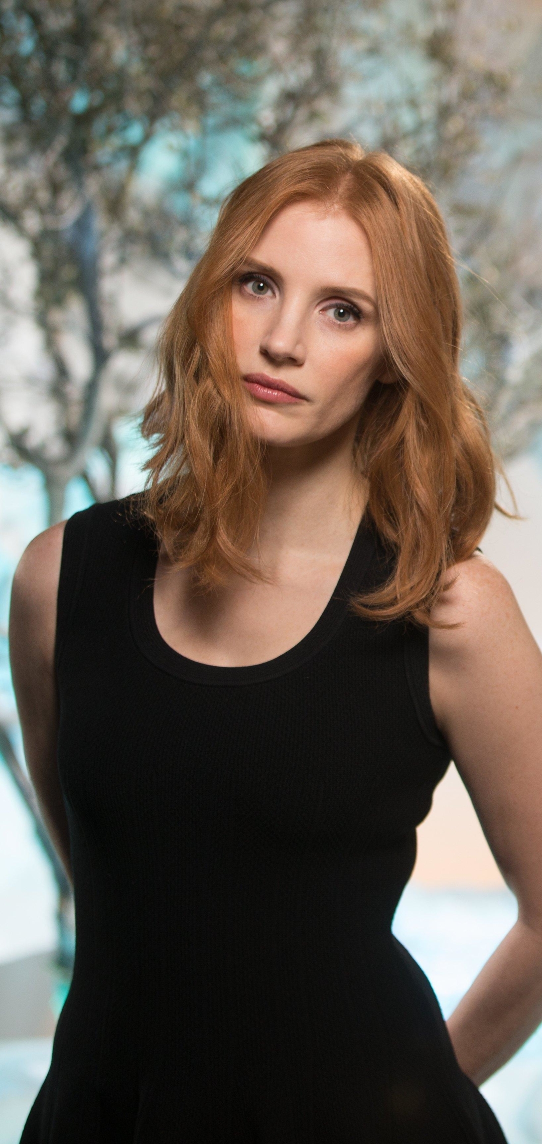 Download mobile wallpaper Redhead, Green Eyes, Celebrity, Actress, Jessica Chastain for free.