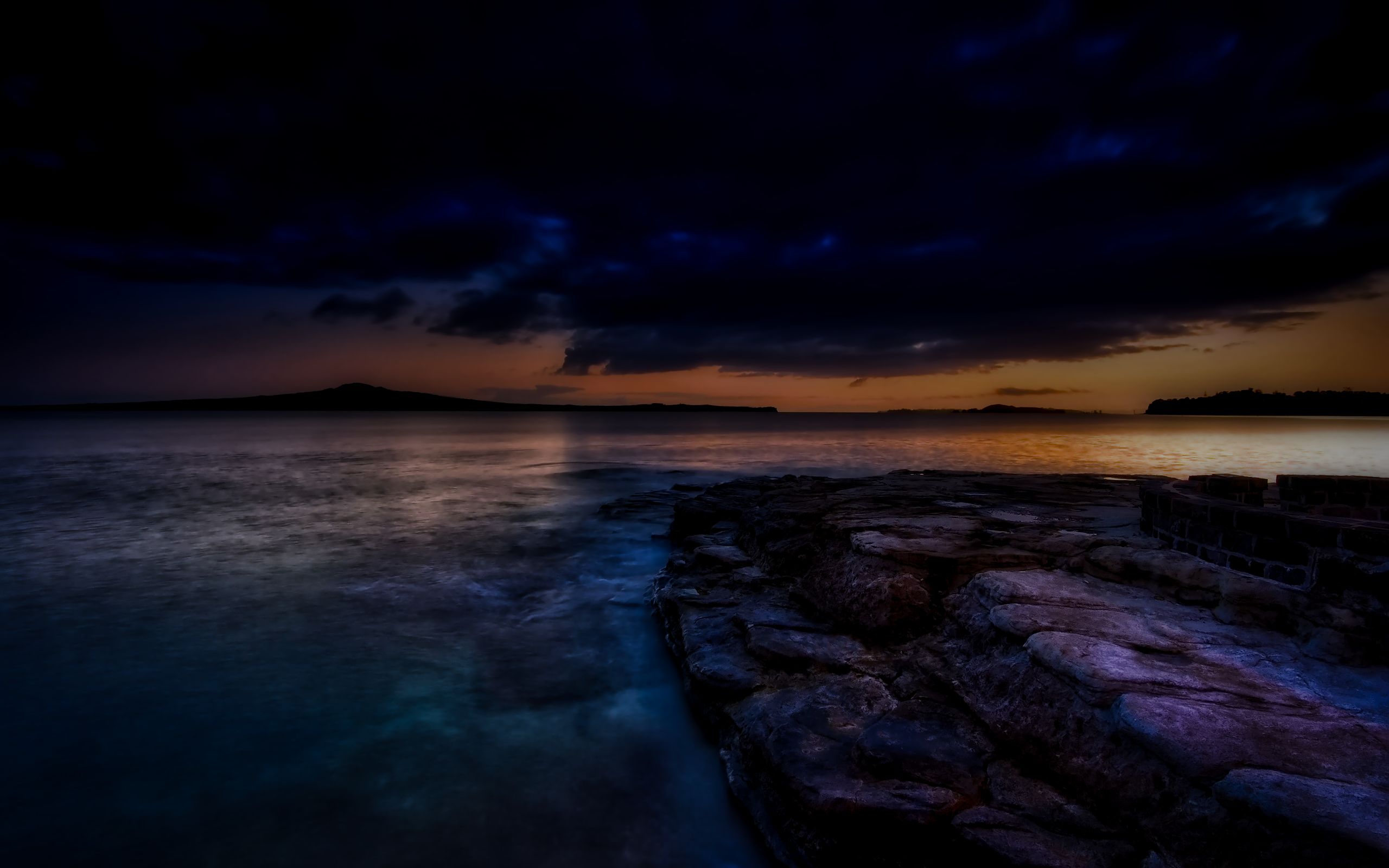 Free download wallpaper Sunset, Sky, Lake, Earth, Hdr on your PC desktop