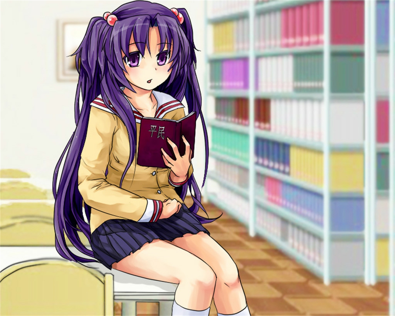 Téléchargez gratuitement l'image Animé, Clannad, Kotomi Ichinose sur le bureau de votre PC