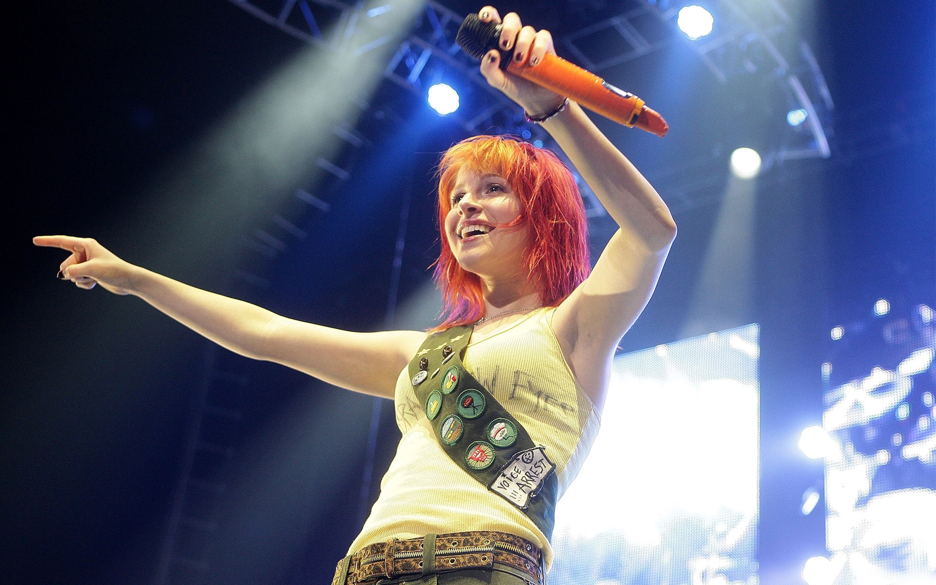 Handy-Wallpaper Musik, Hayley Williams kostenlos herunterladen.