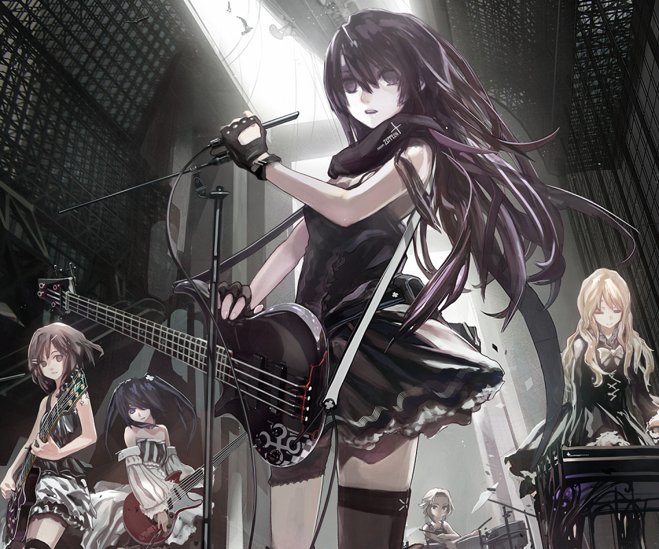 Free download wallpaper Anime, Guitar, Band, K On! on your PC desktop