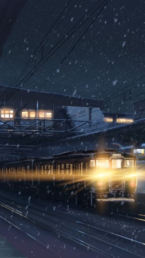 Handy-Wallpaper Animes, 5 Centimeters Per Second kostenlos herunterladen.