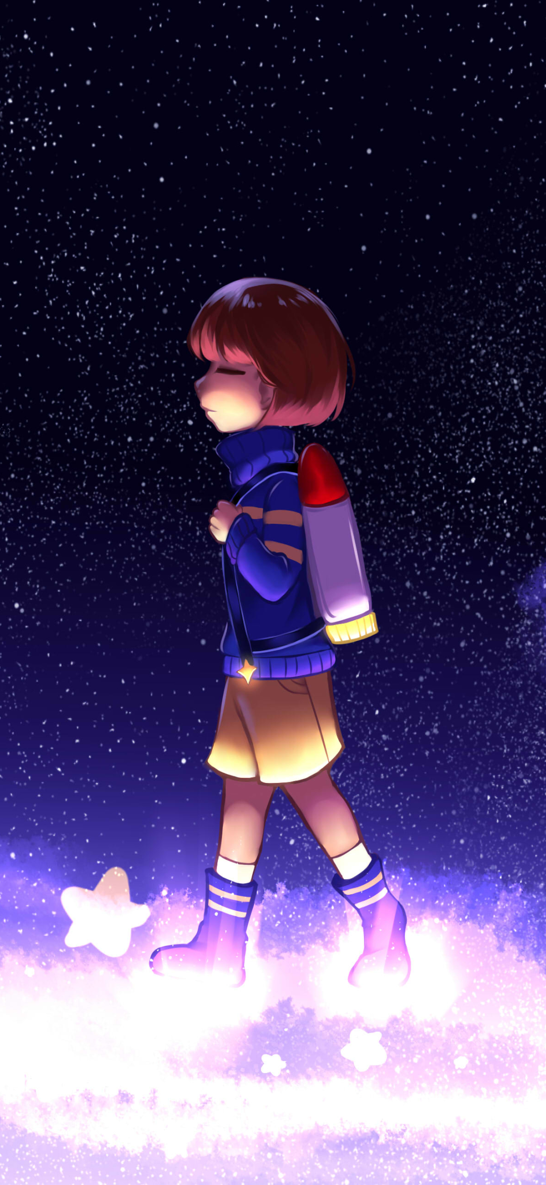 Download mobile wallpaper Video Game, Undertale, Frisk (Undertale) for free.