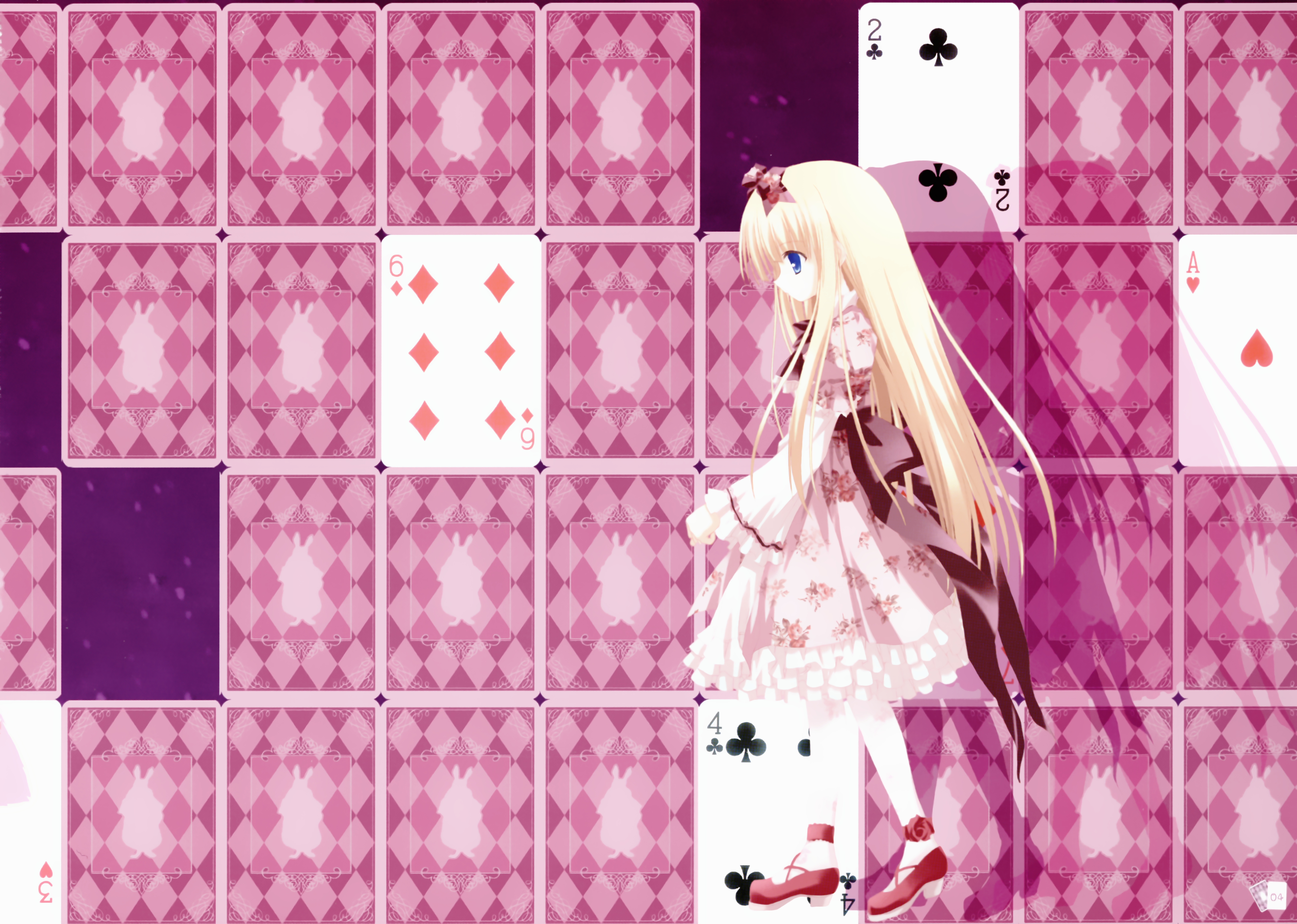 Laden Sie das Alice Im Wunderland, Animes-Bild kostenlos auf Ihren PC-Desktop herunter
