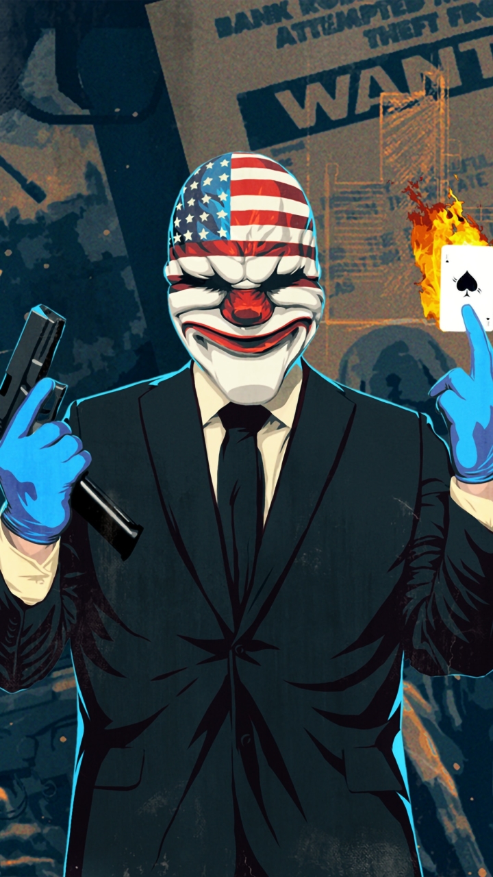 Download mobile wallpaper Video Game, Payday, Payday 2 for free.