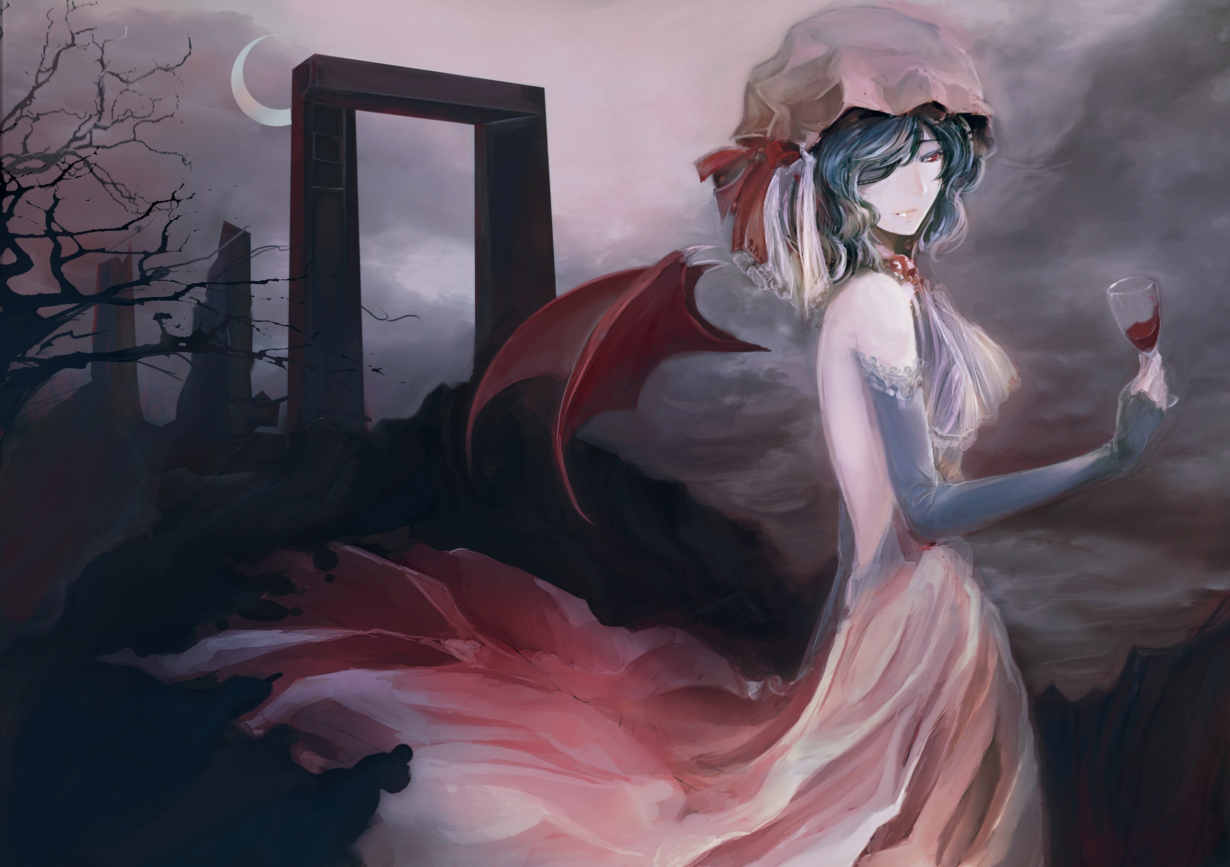  Remilia Scarlet Lock Screen PC Wallpaper