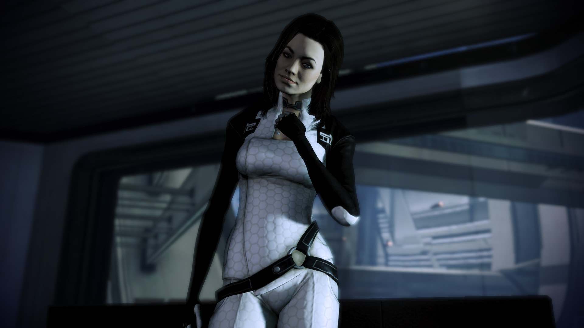 Handy-Wallpaper Miranda Lawson, Mass Effect, Computerspiele kostenlos herunterladen.