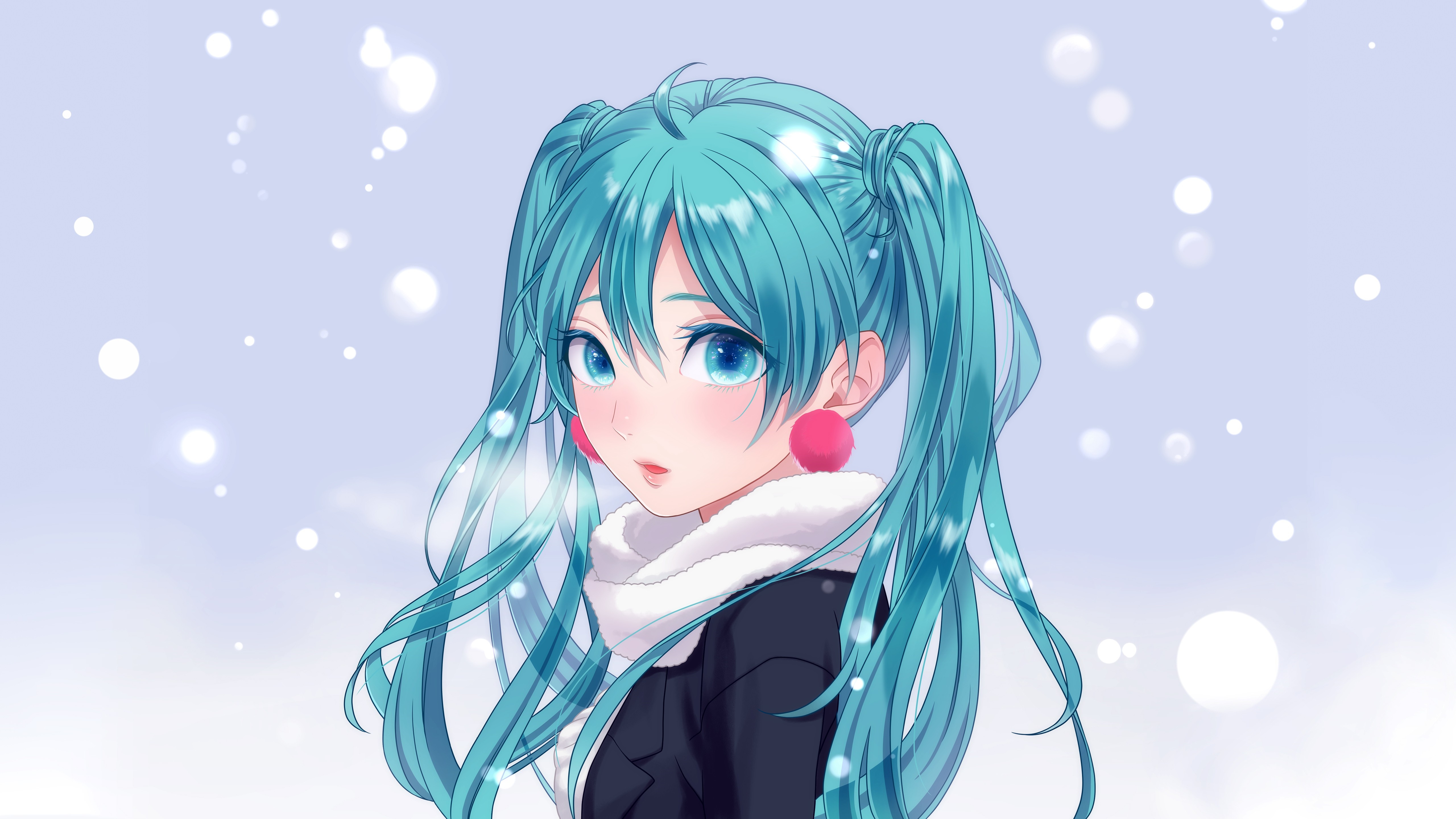 Handy-Wallpaper Vocaloid, Blaue Haare, Hatsune Miku, Animes kostenlos herunterladen.