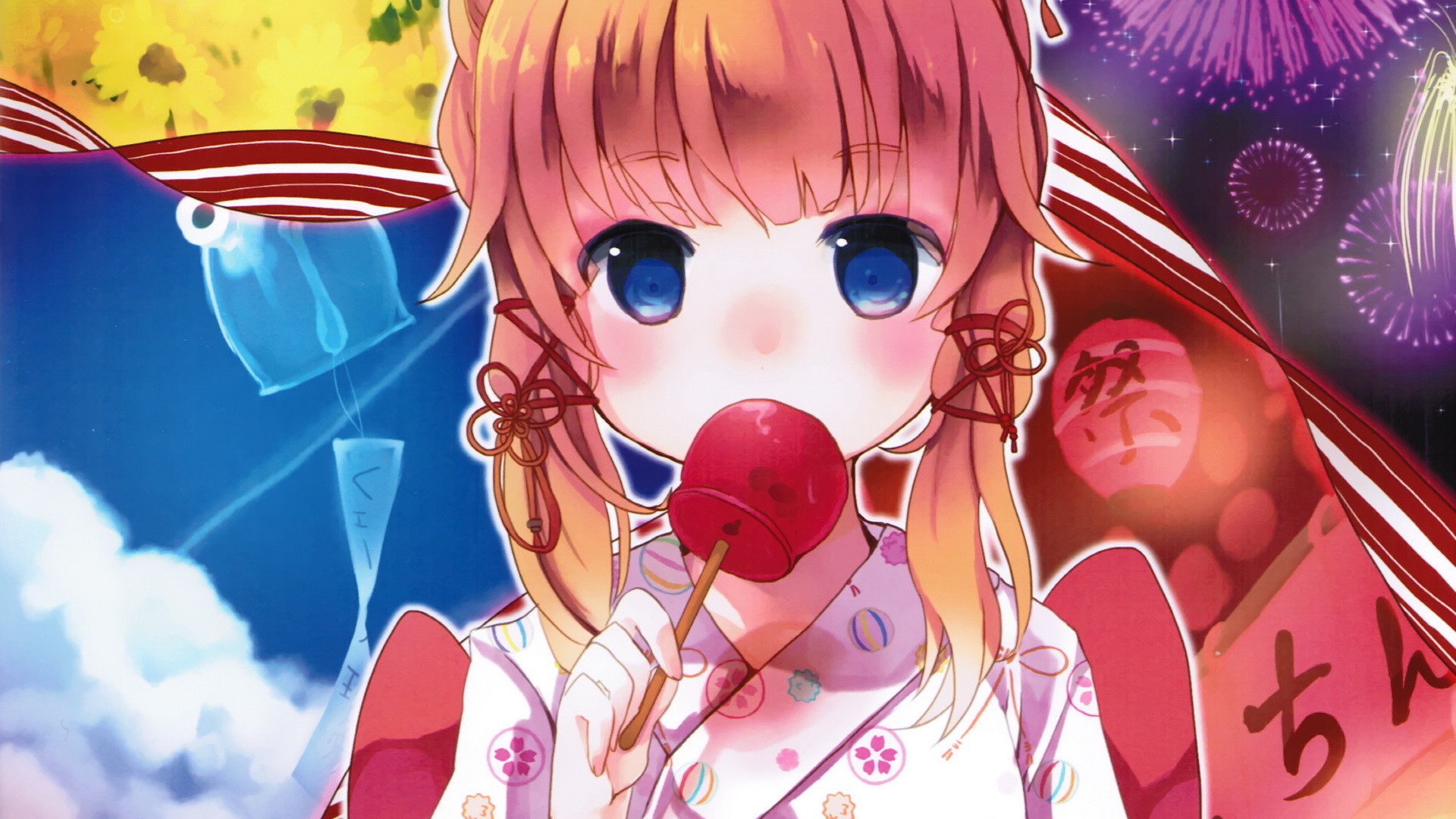 Free download wallpaper Anime, Summer, Touhou, Suwako Moriya on your PC desktop