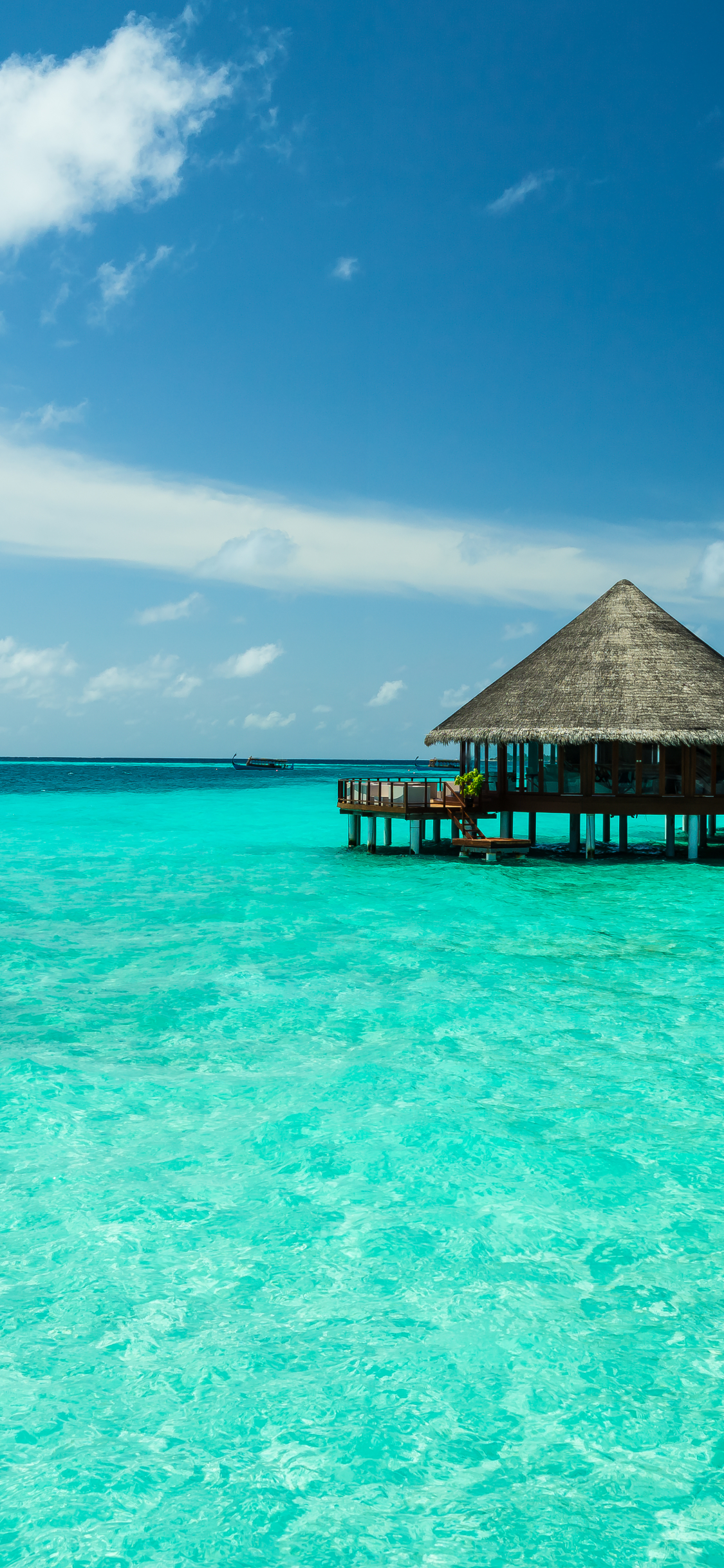 Download mobile wallpaper Sea, Holiday, Tropics, Tropical, Resort, Photography, Maldives, Seascape, Constance Halaveli Resort for free.