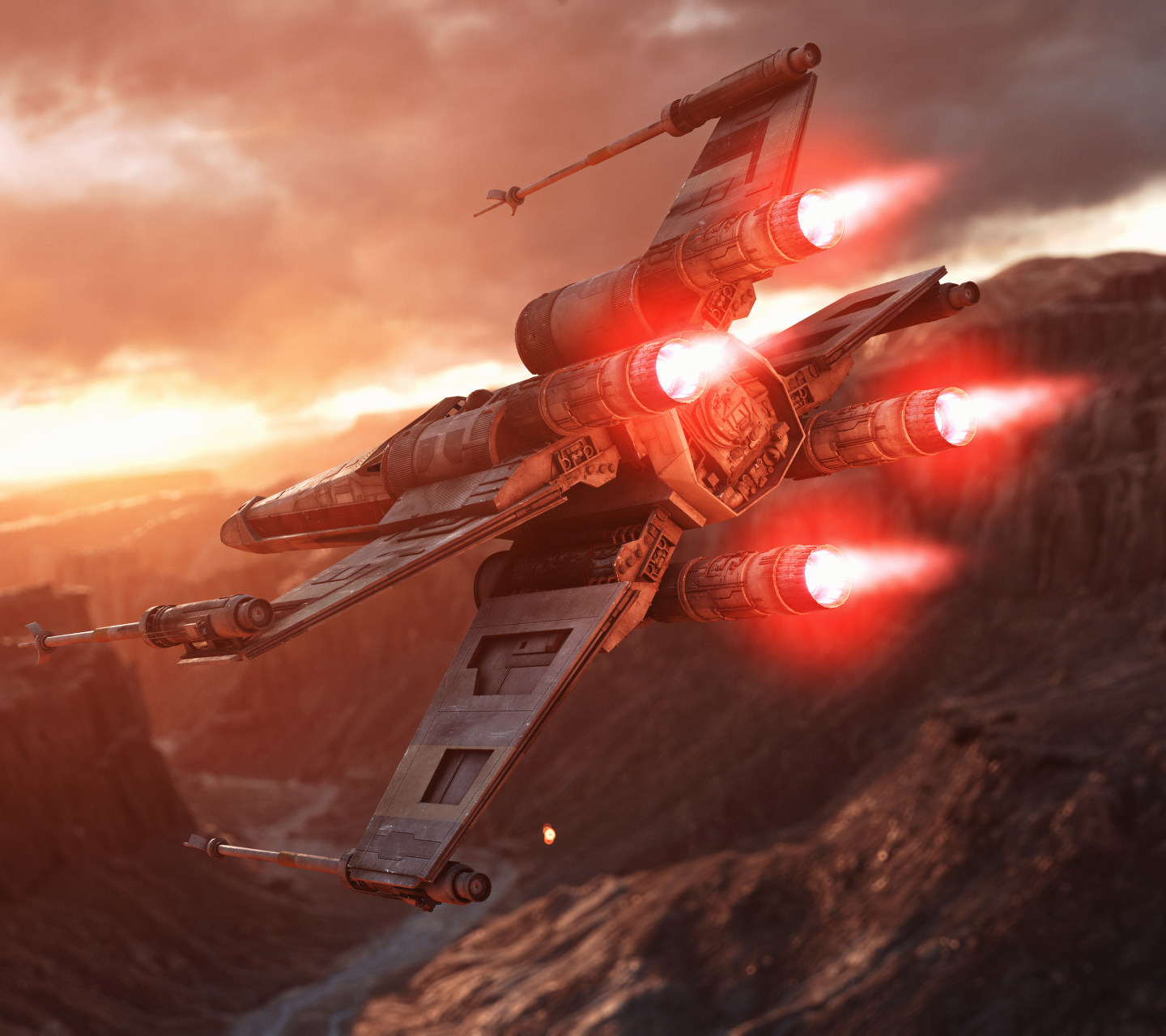 Download mobile wallpaper Star Wars, Video Game, X Wing, Star Wars Battlefront (2015) for free.