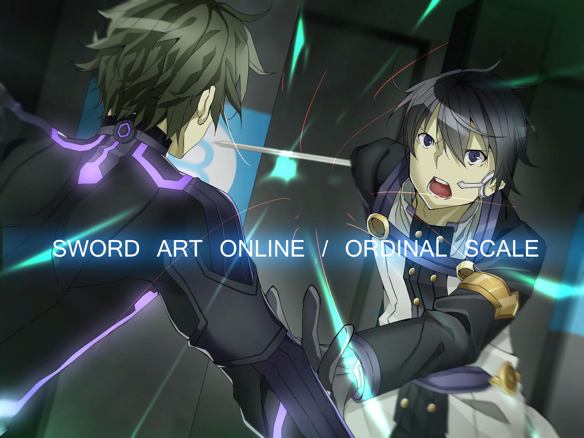 Free download wallpaper Anime, Sword Art Online, Kirito (Sword Art Online), Kazuto Kirigaya, Sword Art Online Ordinal Scale, Sword Art Online Movie: Ordinal Scale, Eiji (Sword Art Online) on your PC desktop