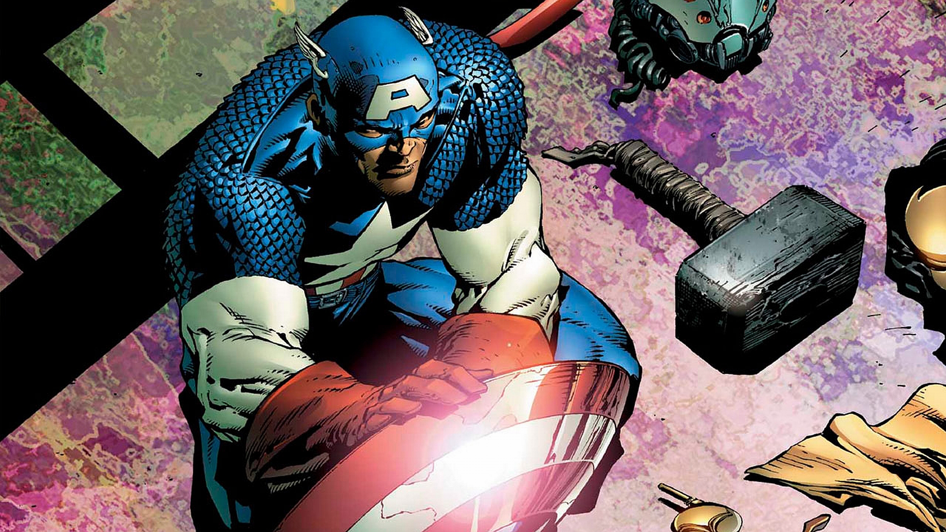 Free download wallpaper Captain America, Avengers, Comics, The Avengers on your PC desktop