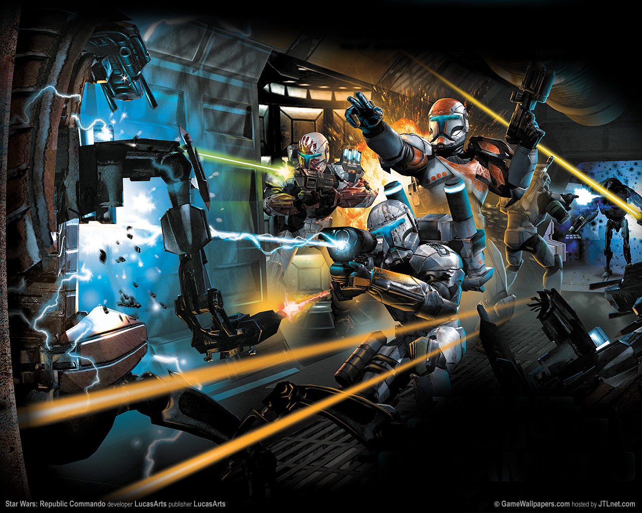 Популярні заставки і фони Star Wars: Republic Commando на комп'ютер