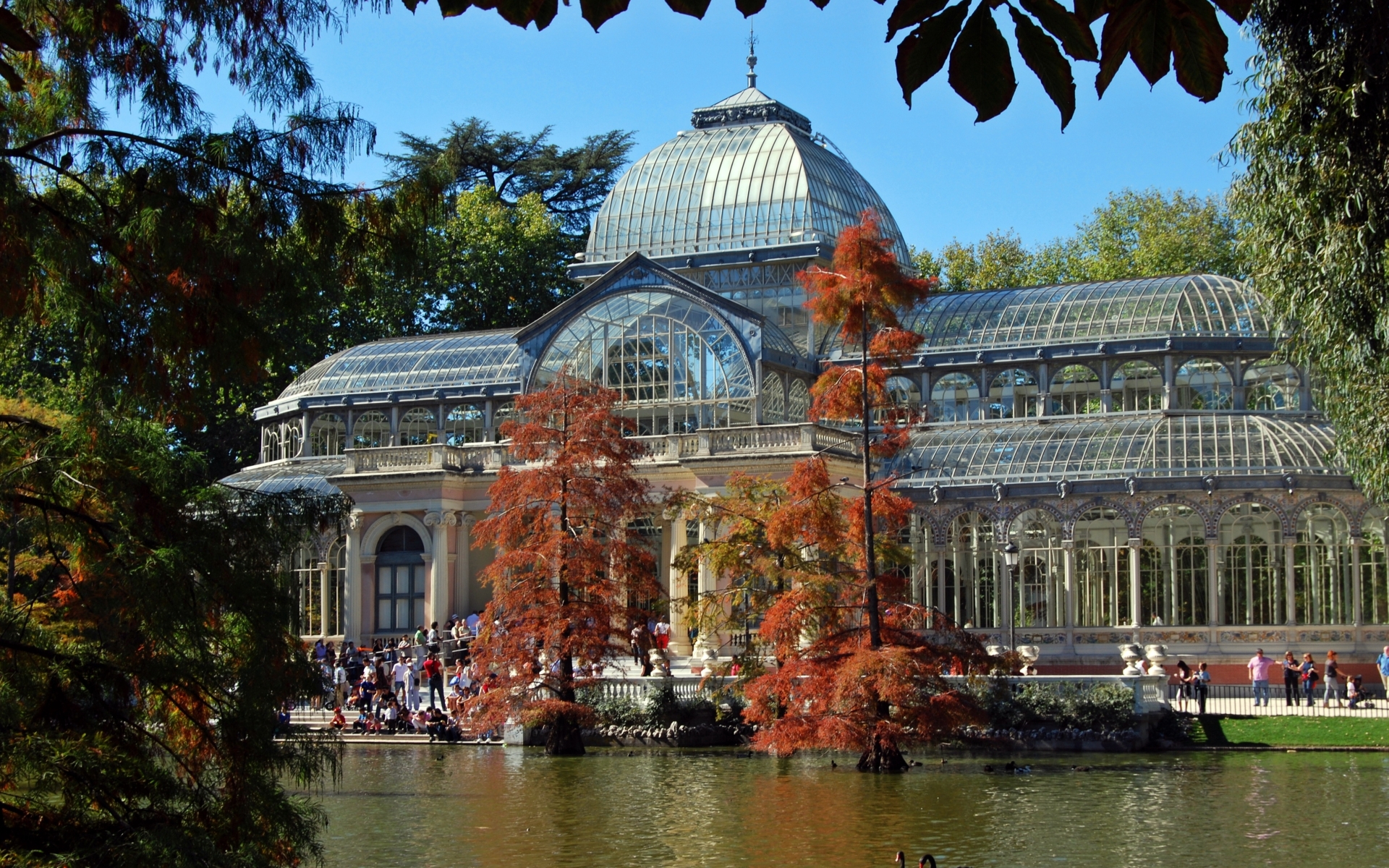 Download mobile wallpaper Man Made, Palacio De Cristal for free.