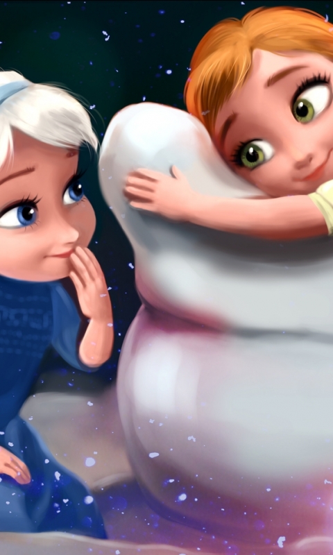 Baixar papel de parede para celular de Neve, Filme, Frozen Uma Aventura Congelante, Congelado (Filme), Ana (Congelada), Elsa (Congelado) gratuito.