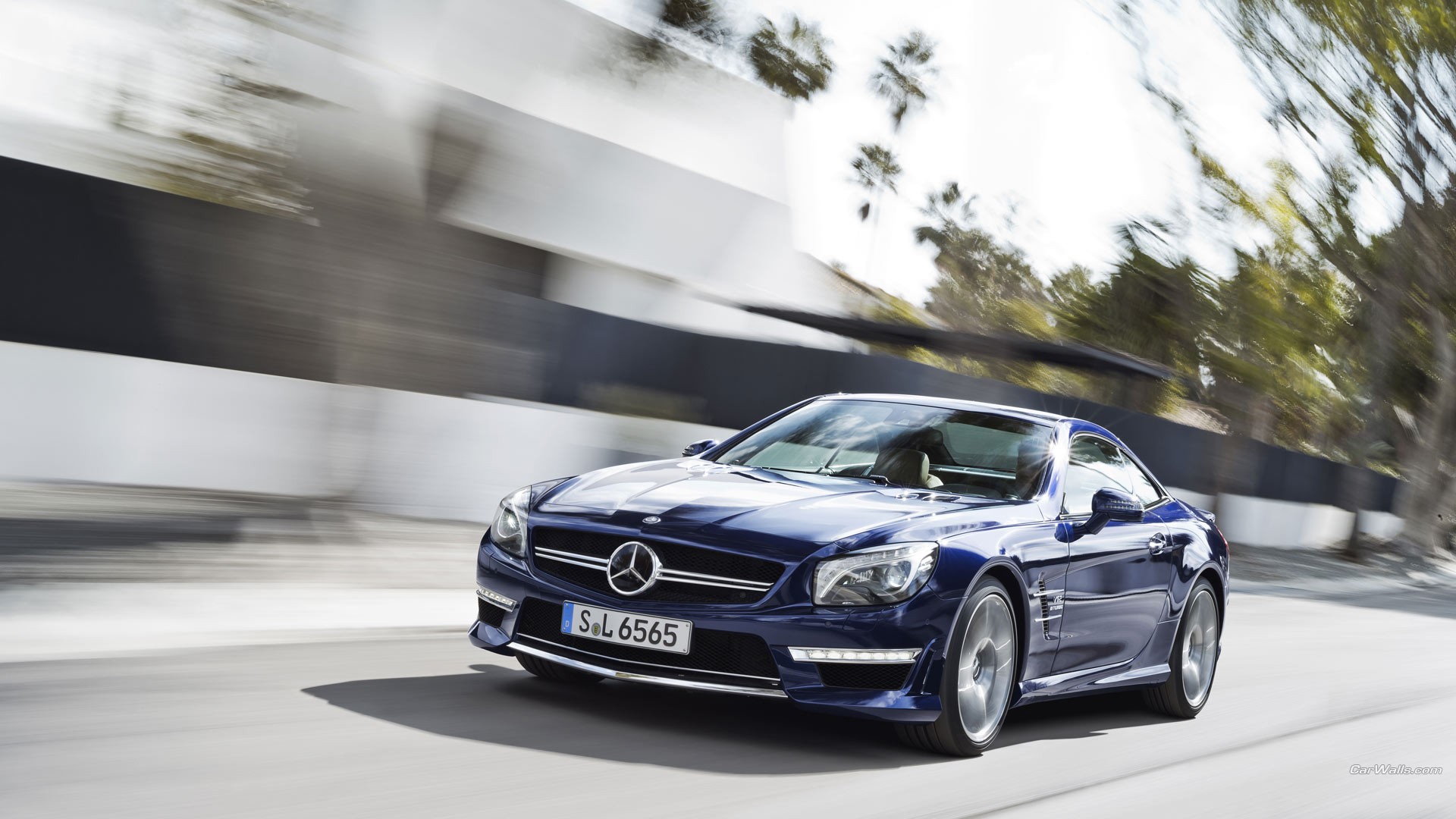 Los mejores fondos de pantalla de Mercedes Benz Sl65 para la pantalla del teléfono