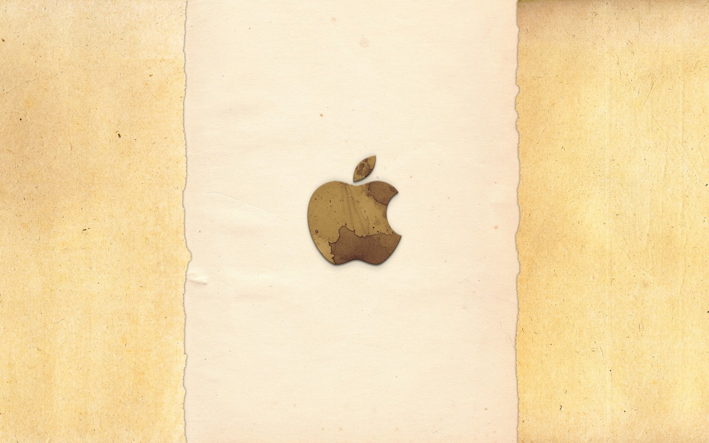 16238 завантажити шпалери apple, бренди, фон, логотипи, жовтий - заставки і картинки безкоштовно