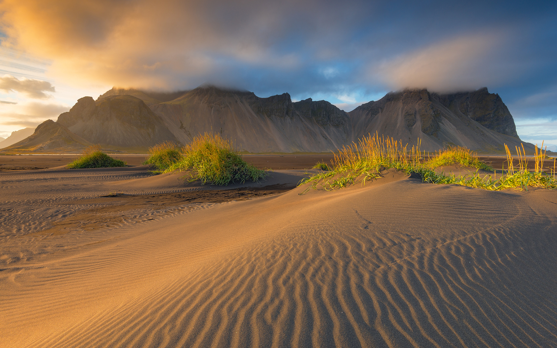 Free download wallpaper Mountains, Sand, Mountain, Earth, Cloud, Iceland, Vestrahorn on your PC desktop