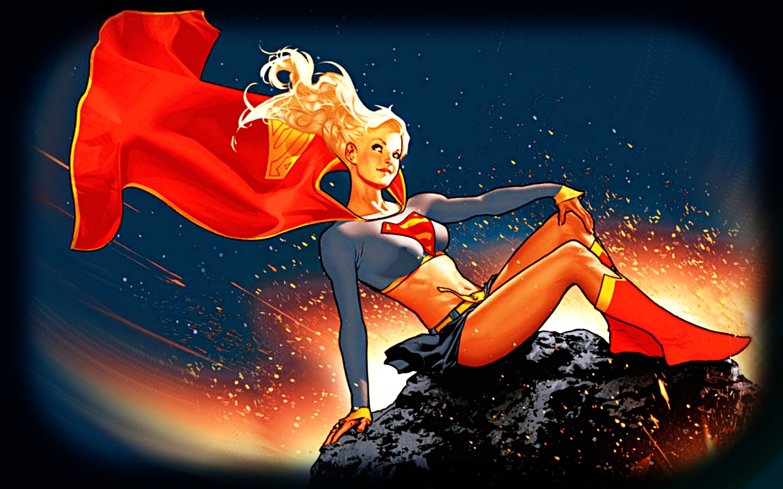 Free download wallpaper Supergirl, Superman, Comics on your PC desktop