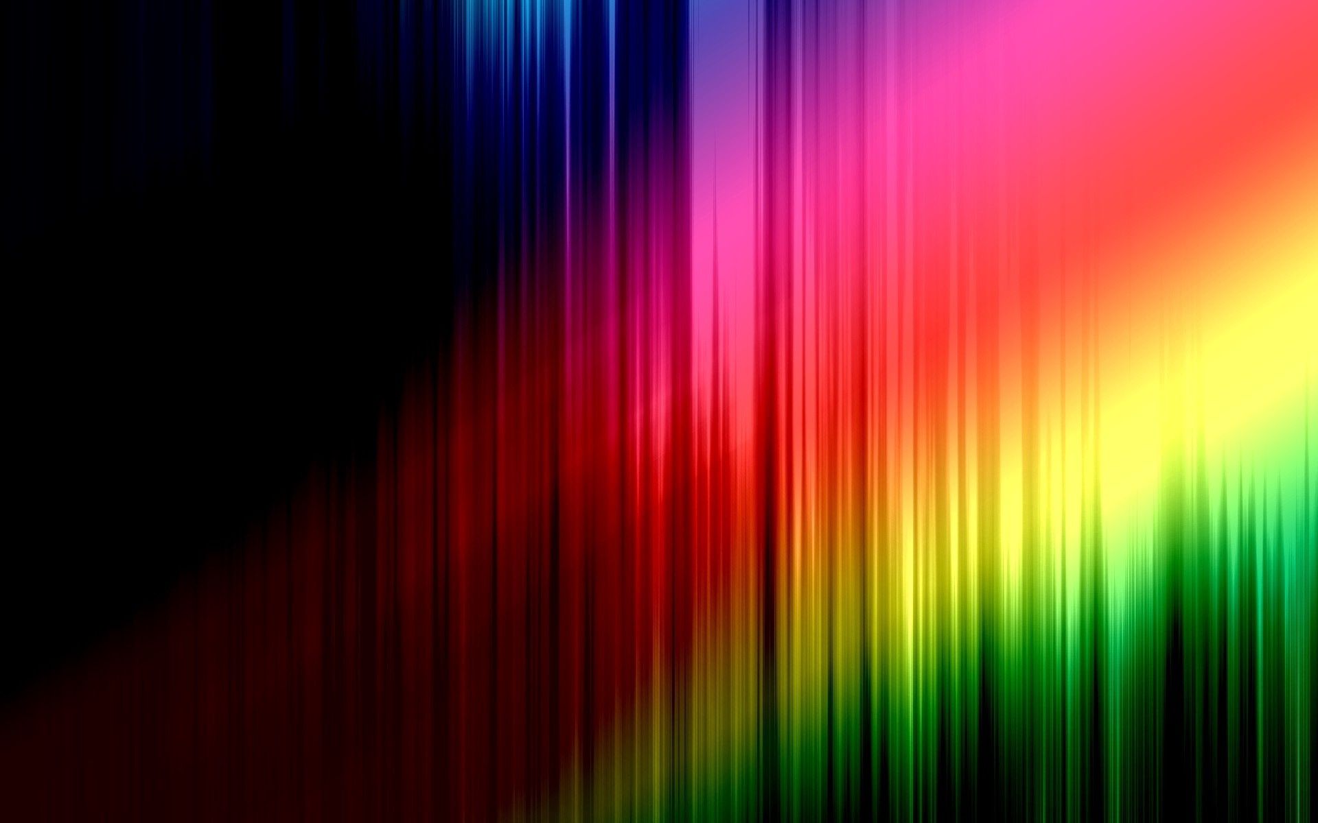 vertical, rainbow, abstract, lines, stripes, streaks, iridescent UHD