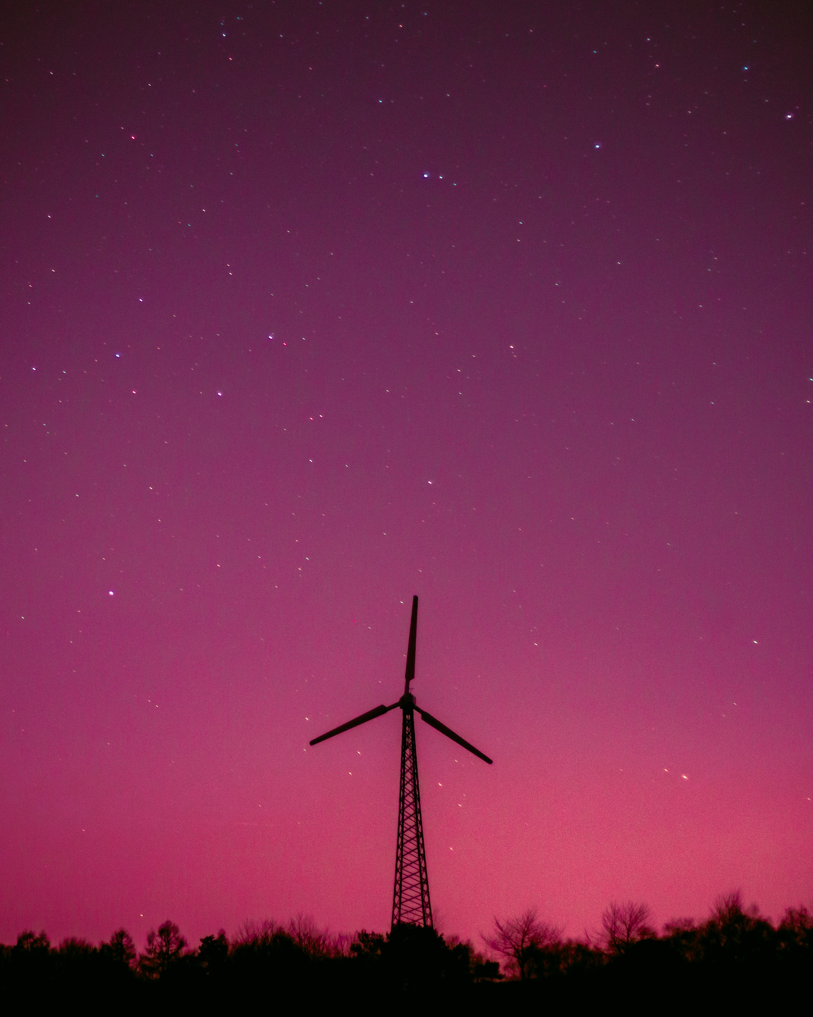 miscellanea, miscellaneous, starry sky, tower, motor, engine, windmill