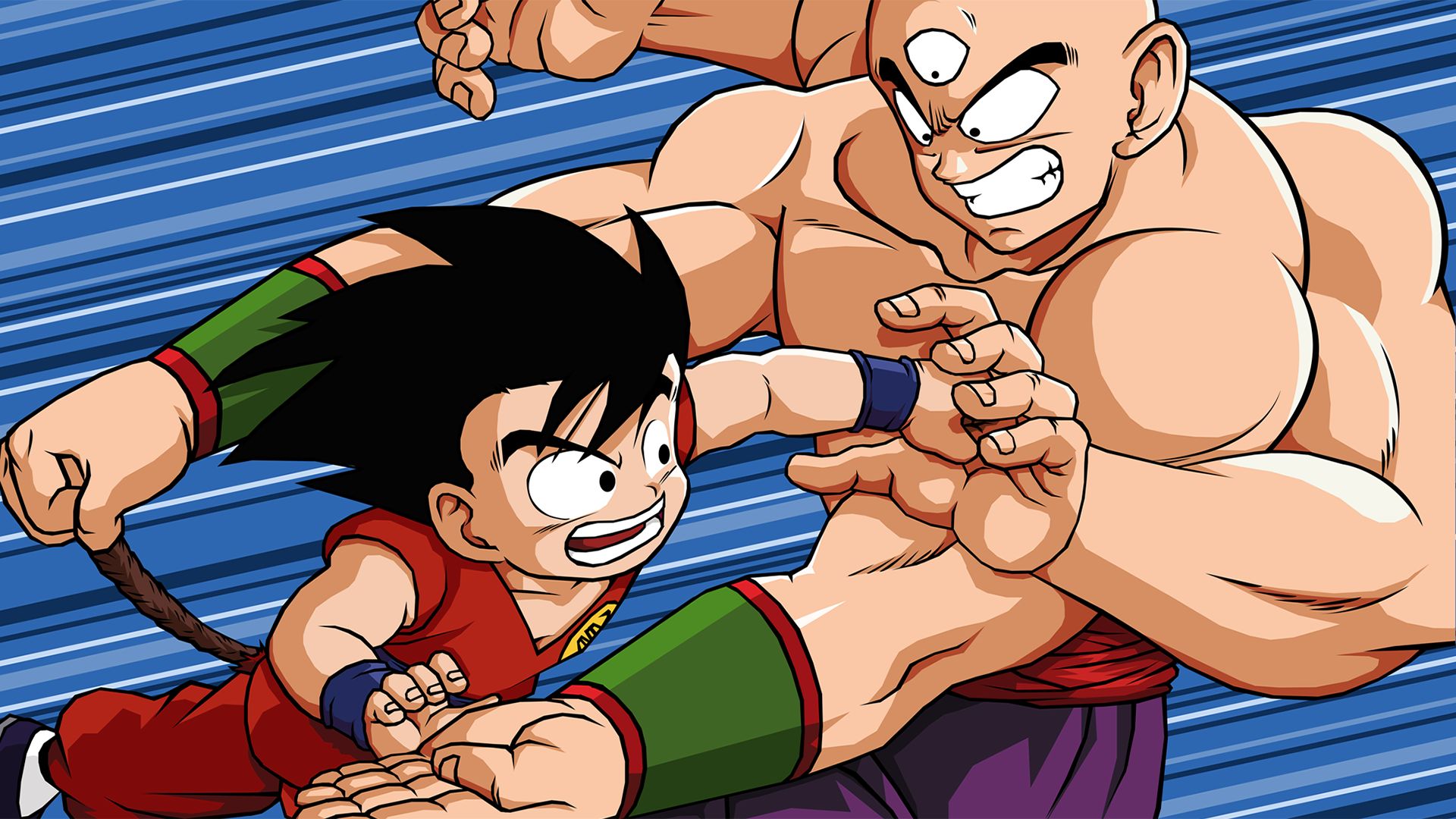 Free download wallpaper Anime, Dragon Ball, Goku, Tenshinhan (Dragon Ball) on your PC desktop