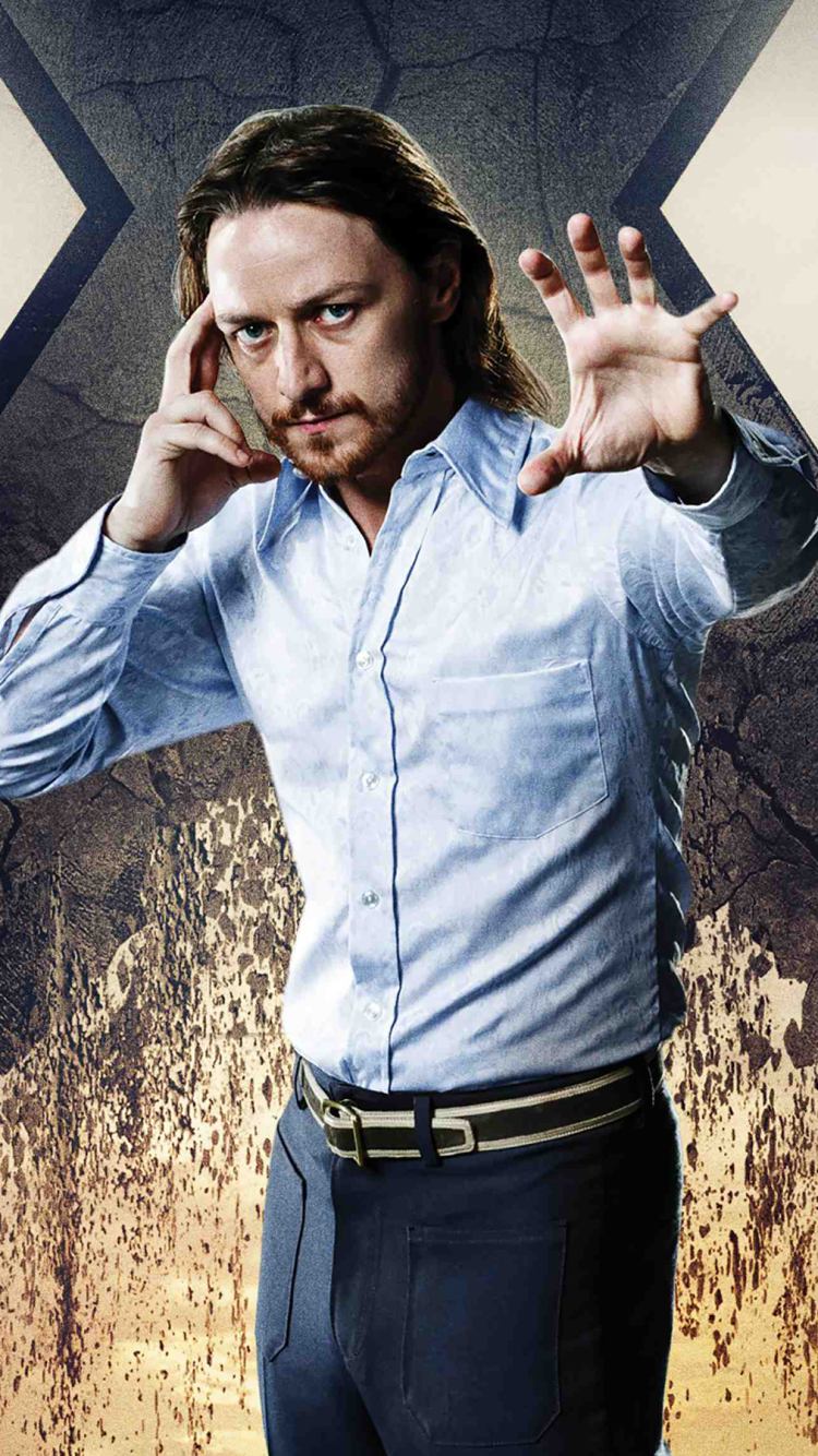 Download mobile wallpaper X Men, James Mcavoy, Movie, Charles Xavier, X Men: Days Of Future Past for free.