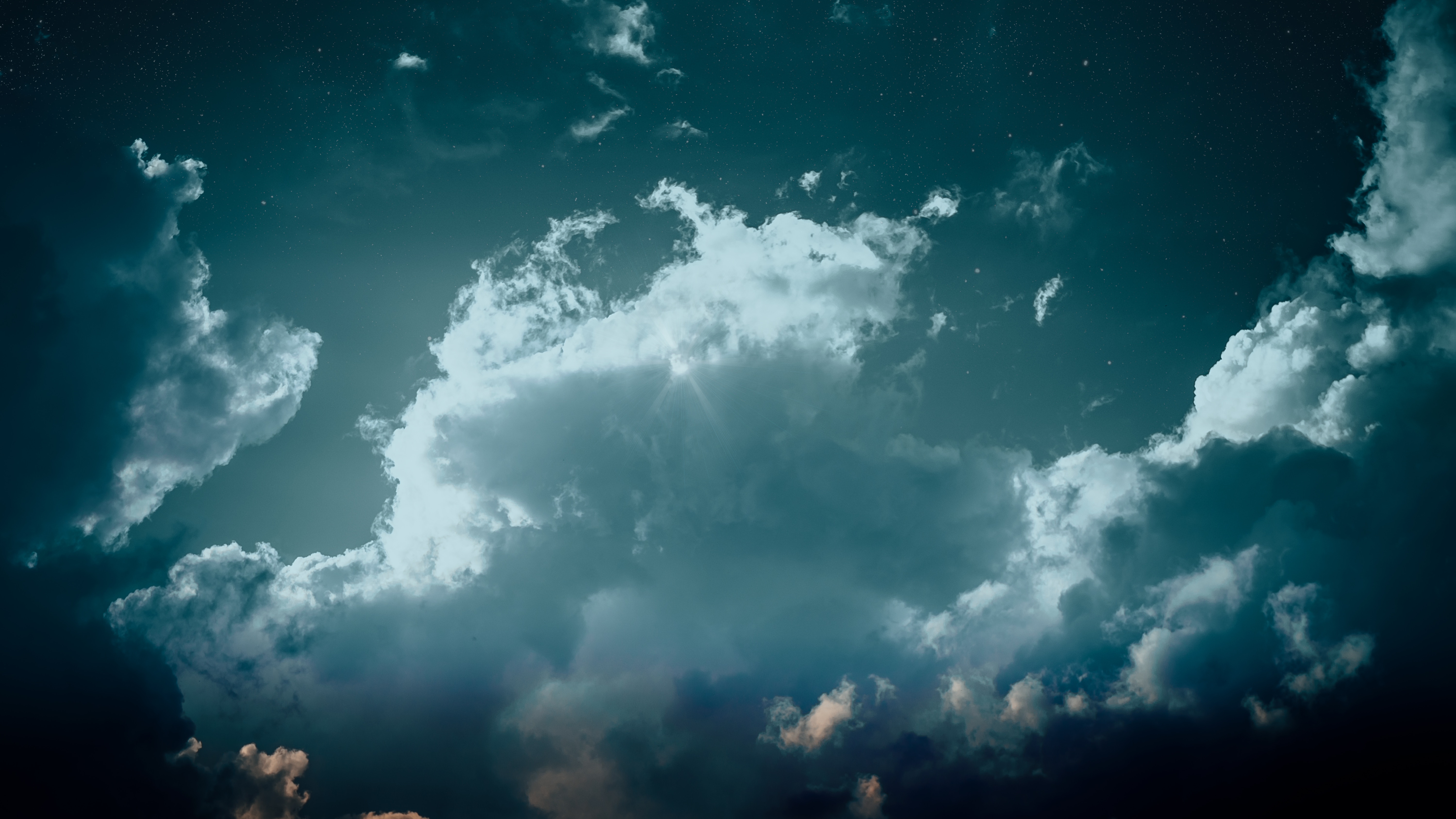 Descarga gratis la imagen Cielo, Nubes, Naturaleza, Principalmente Nublado, Nublado, Estrellas en el escritorio de tu PC
