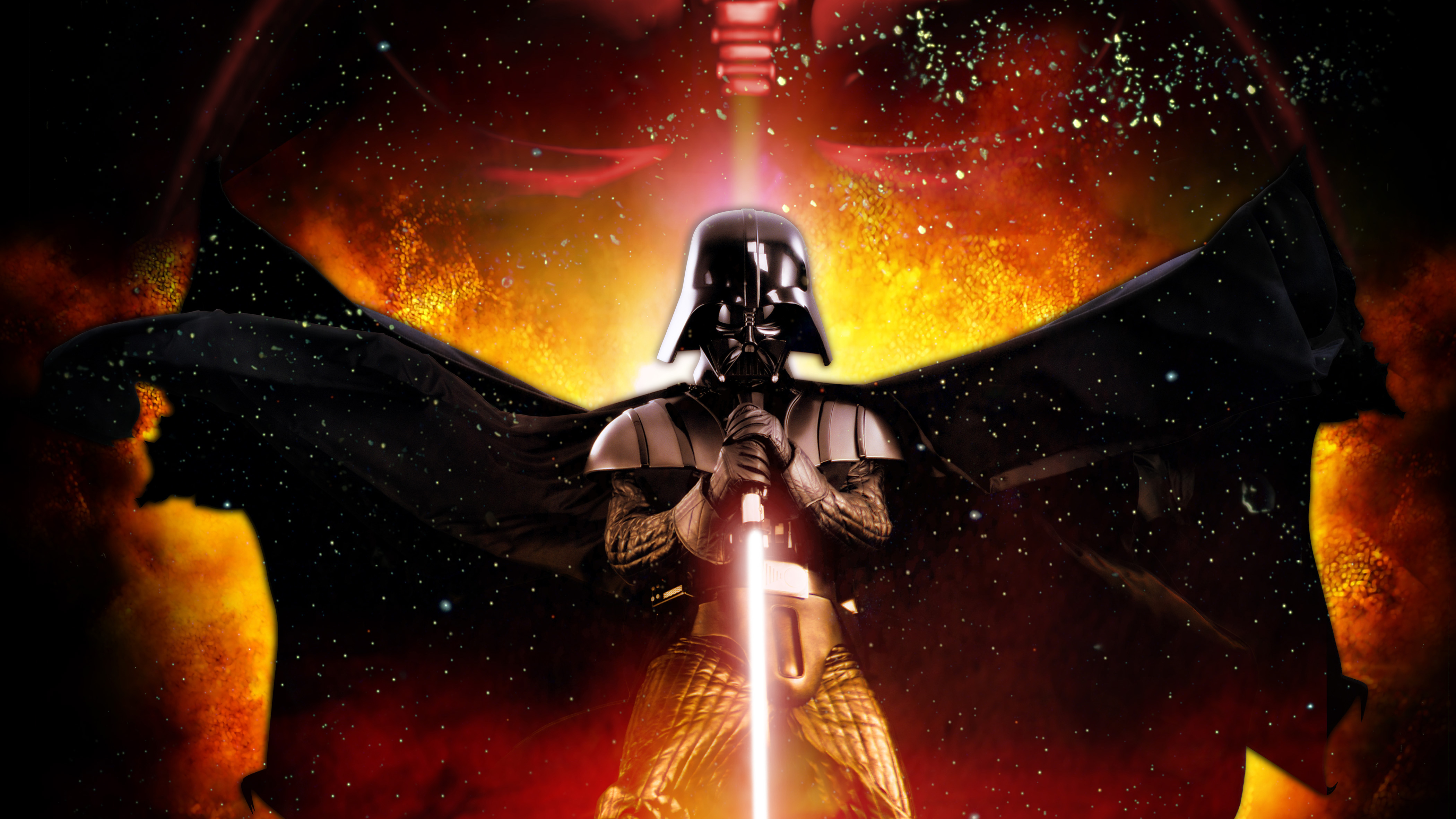 Download mobile wallpaper Star Wars, Sci Fi, Lightsaber, Darth Vader, Sith (Star Wars) for free.