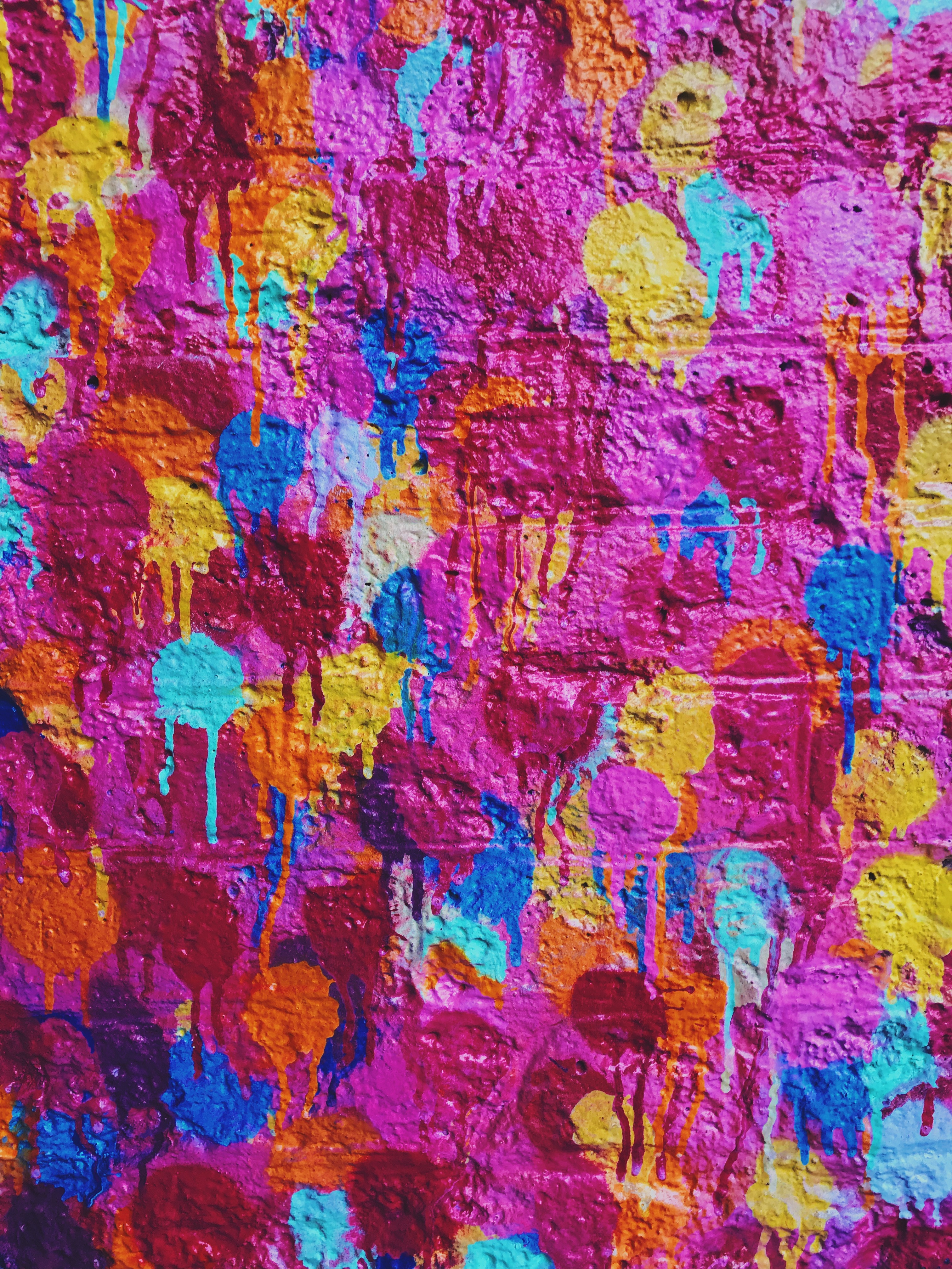 Download mobile wallpaper Spots, Stains, Paint, Wall, Textures, Texture for free.