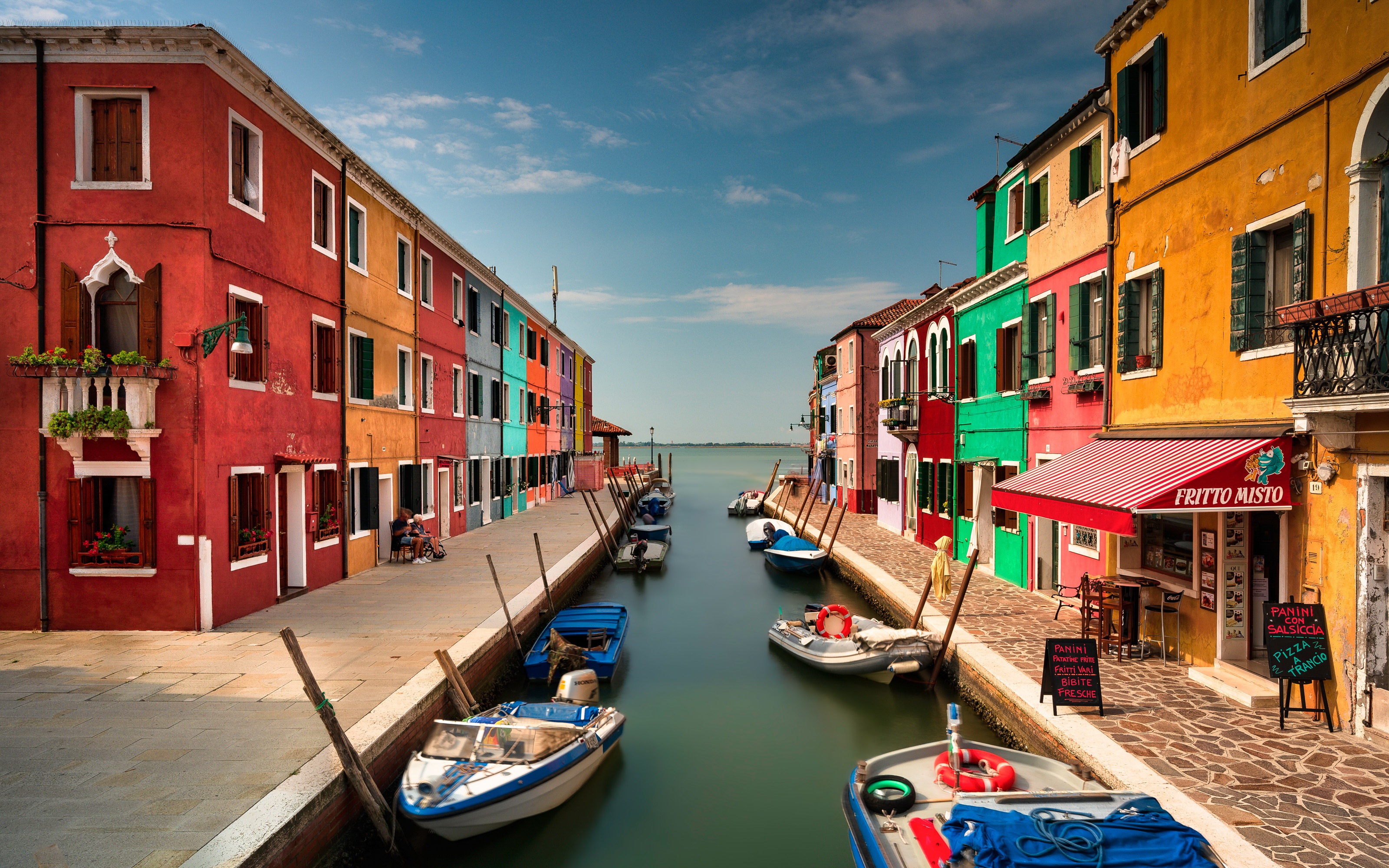 Скачать обои бесплатно Города, Италия, Венеция, Город, Сделано Человеком картинка на рабочий стол ПК