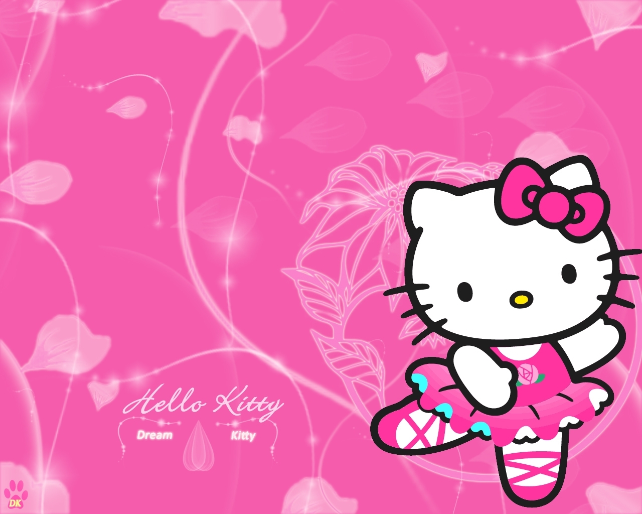Скачать картинку Hello Kitty, Рисунки, Бренды, Логотипы в телефон бесплатно.