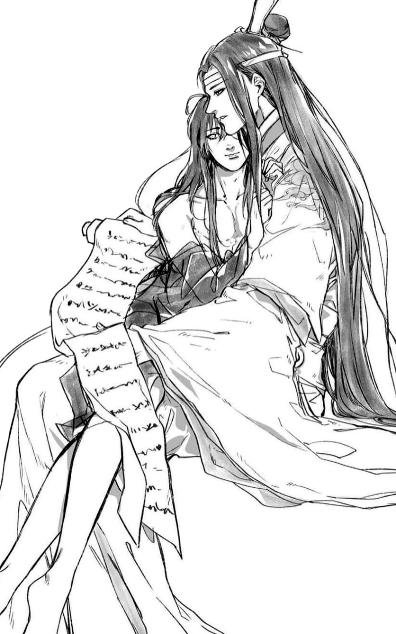 Baixar papel de parede para celular de Anime, Lan Zhan, Wei Ying, Lan Wangji, Wei Wuxian, Mo Dao Zu Shi gratuito.